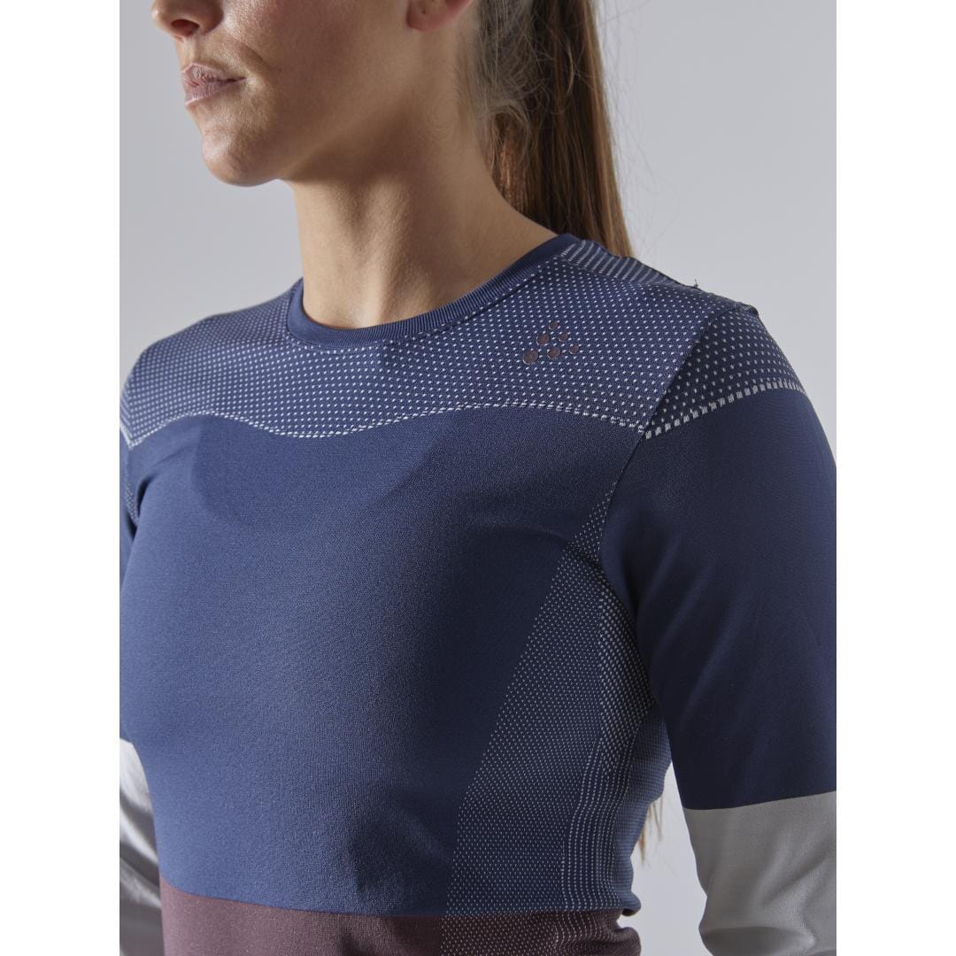 Women's Fuseknit Comfort Blocked Baselayer - BEAT/PEAK - Image 3