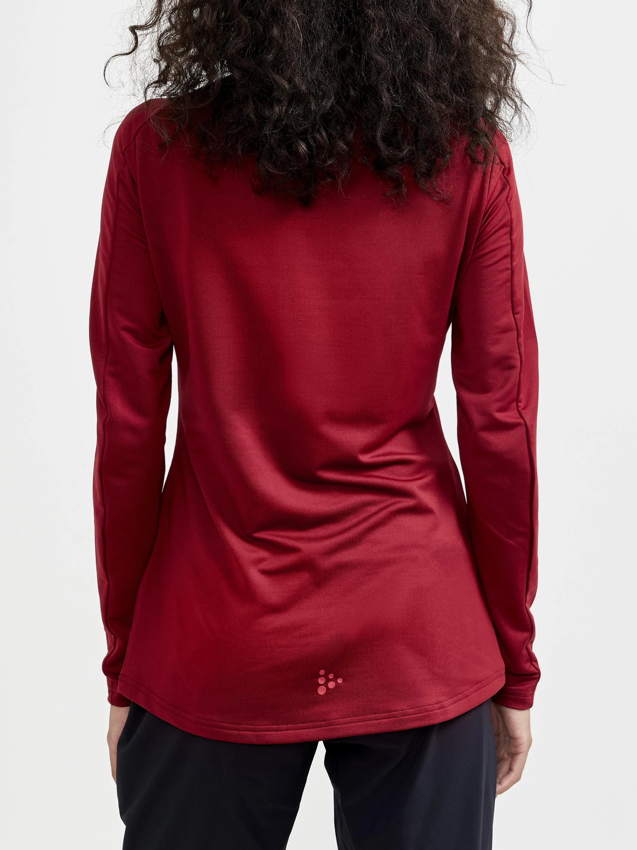 Women's Gain Midlayer - RHUBARB - Image 2