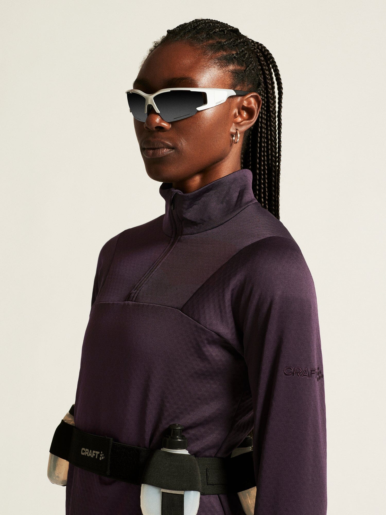 Women's Gain Thermal Midlayer - DK Plum - Image 3