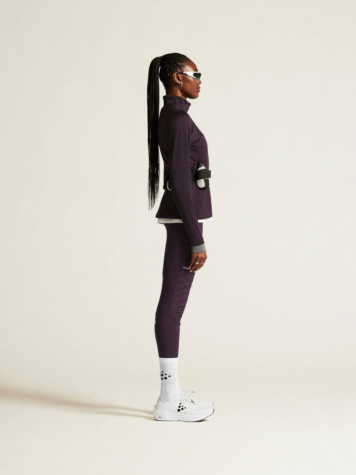 Women's Gain Thermal Midlayer - DK Plum - Image 5