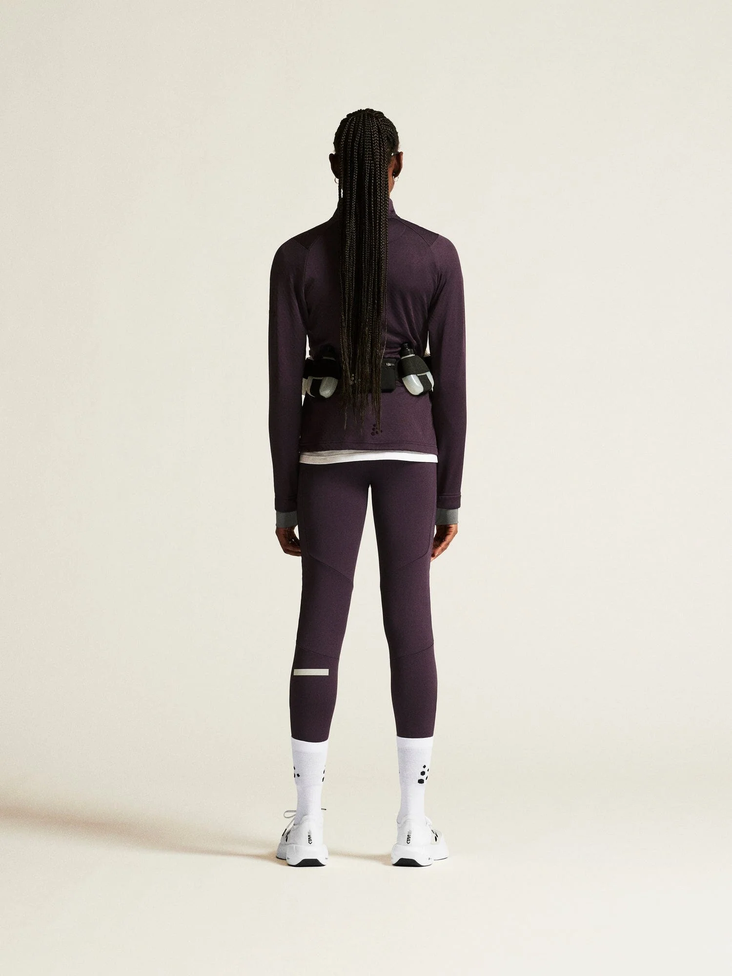 Women's Gain Thermal Midlayer - DK Plum - Image 6