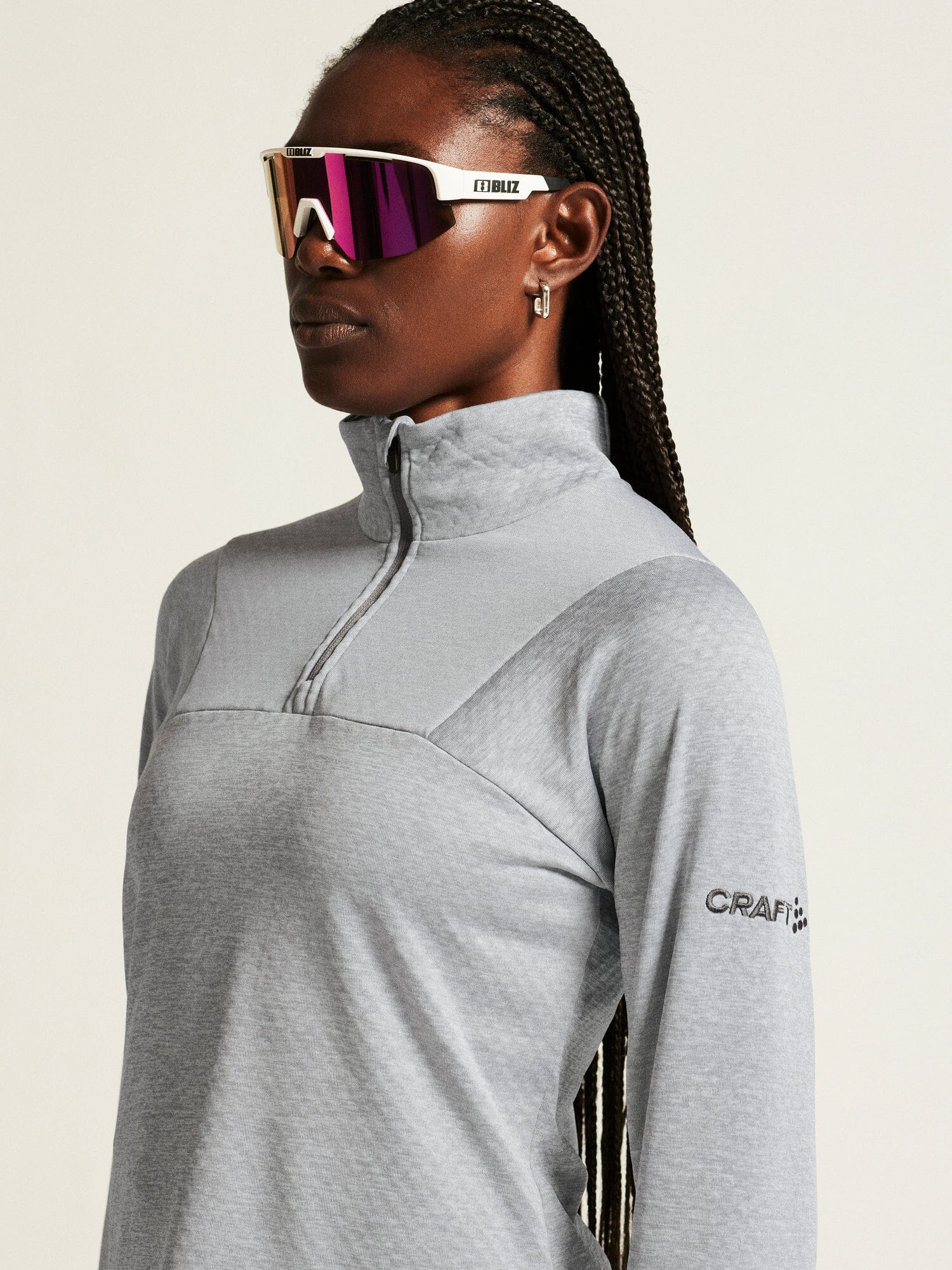 Women's Gain Thermal Midlayer - Grey Melange - Image 3