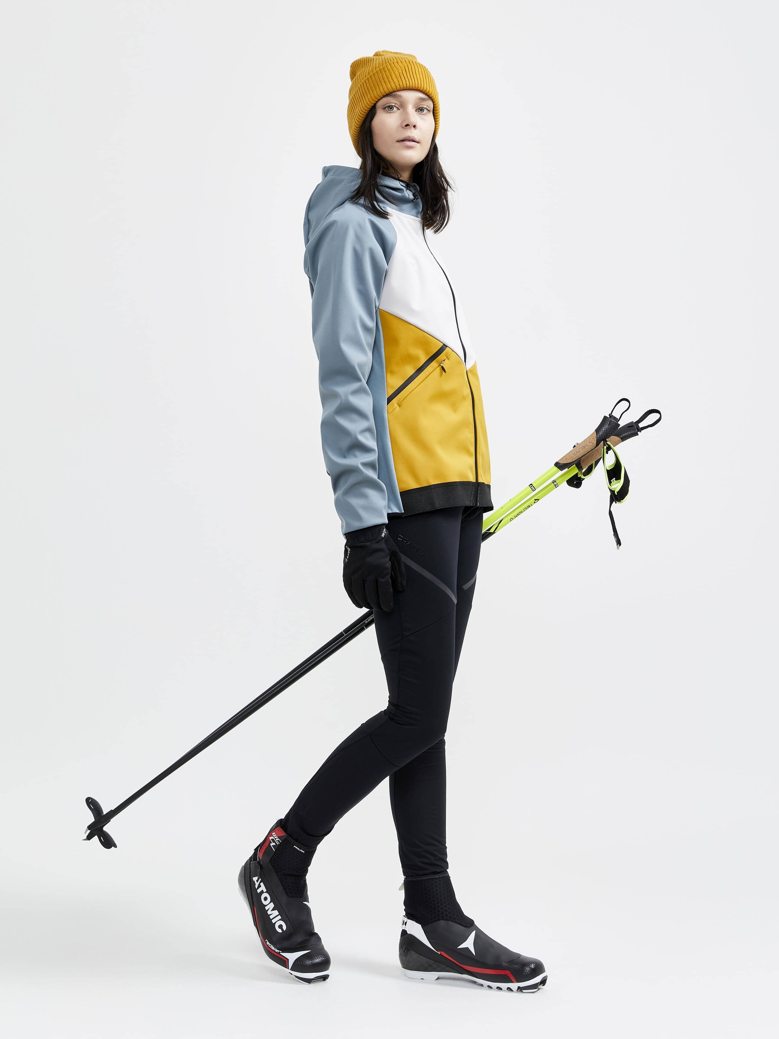 Women's Glide  Hood Jacket - TROOPER-TAWNY - Image 5