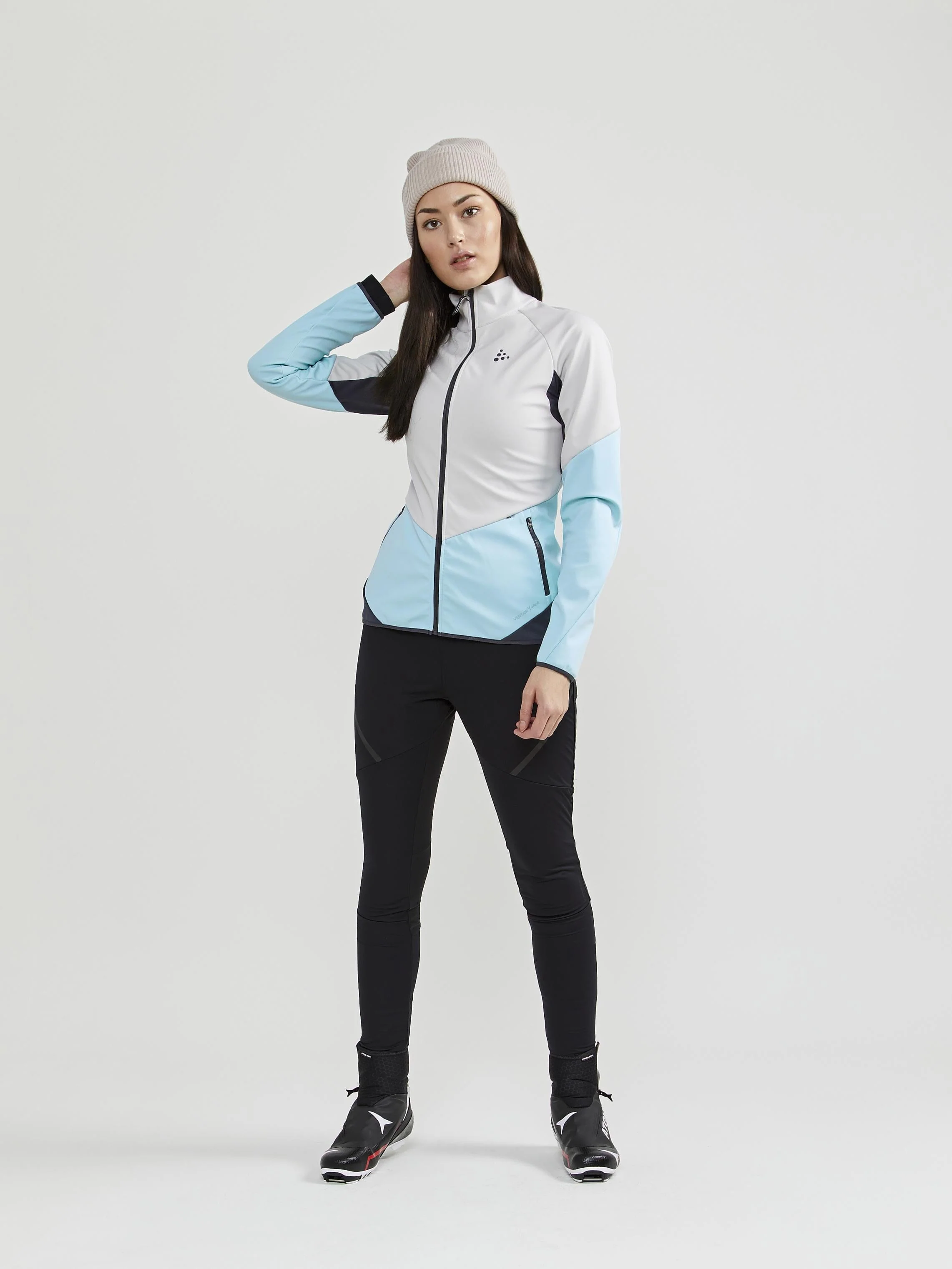 Women's Glide Jacket - ASH/AREA - Image 6