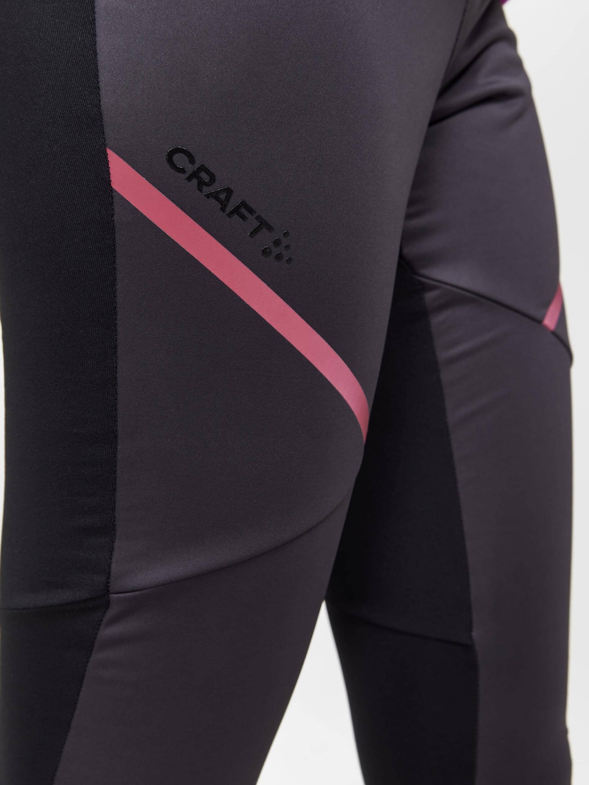 Women's Glide Wind XC Tights - BLACK-SLATE - Image 3