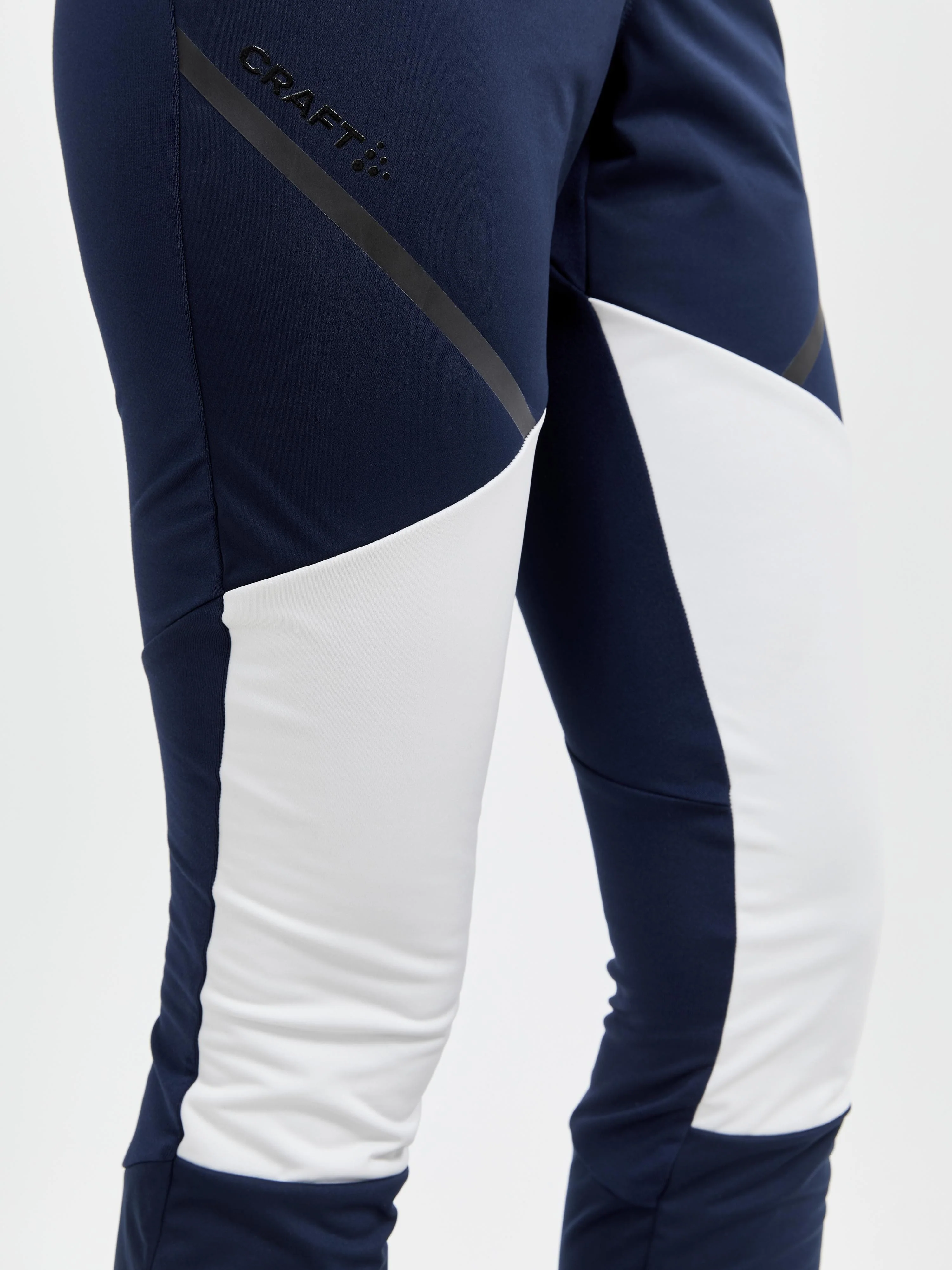 Women's Glide Wind XC Tights - BLAZE-ASH - Image 3