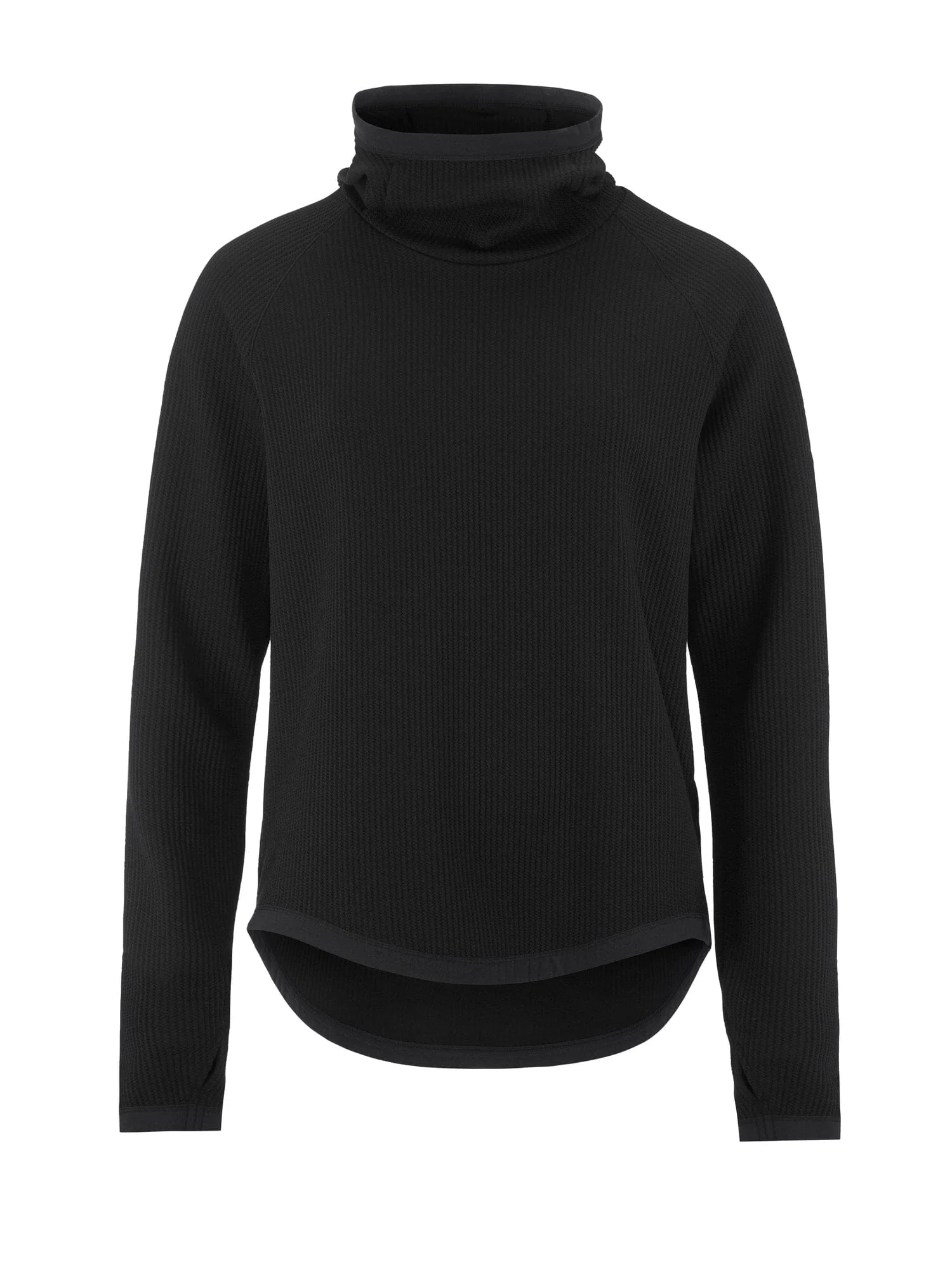 Women's Grid Hood - Black - Image 6