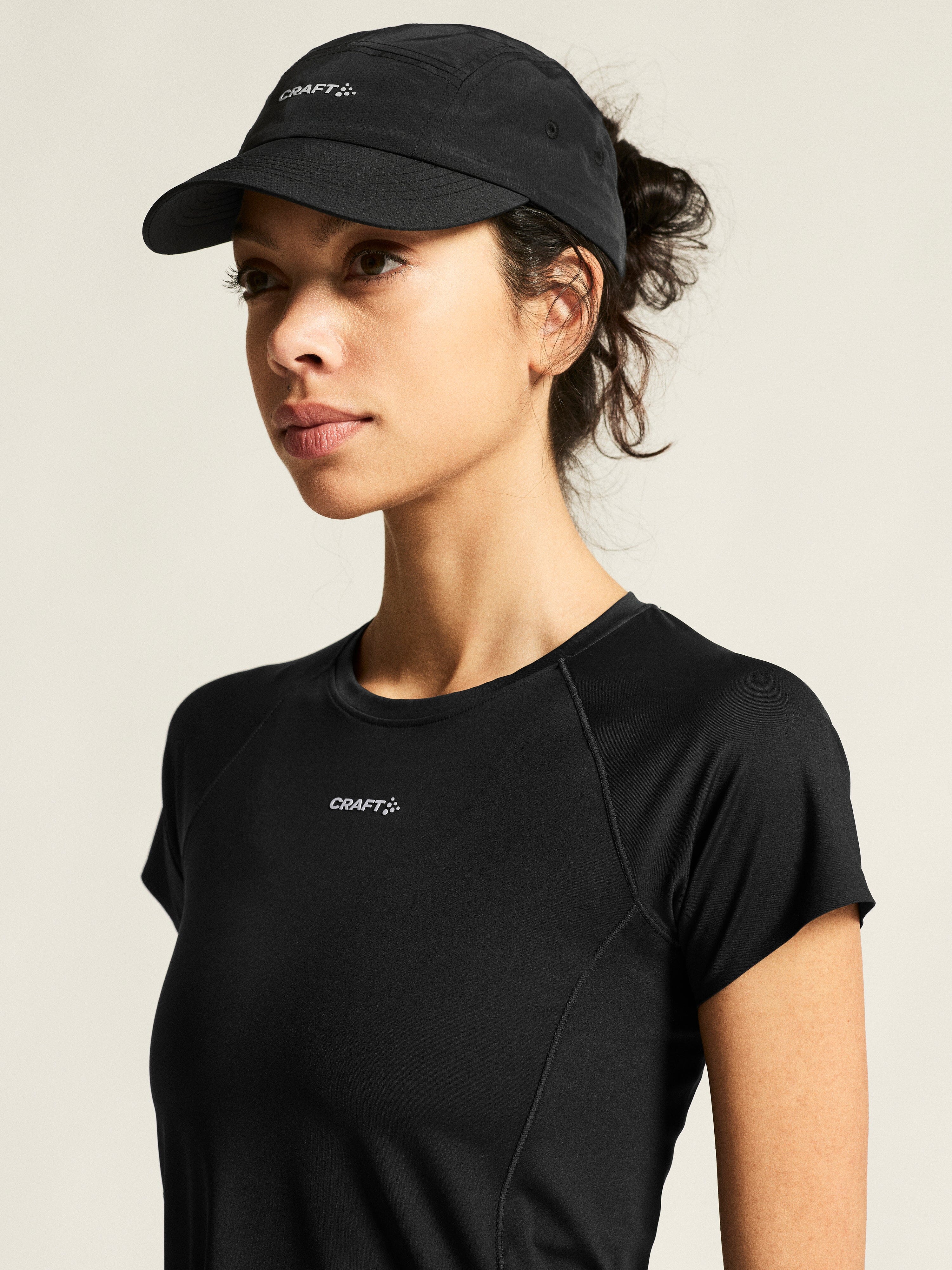 Women's Hypervent Cropped Tee - Black - Image 3