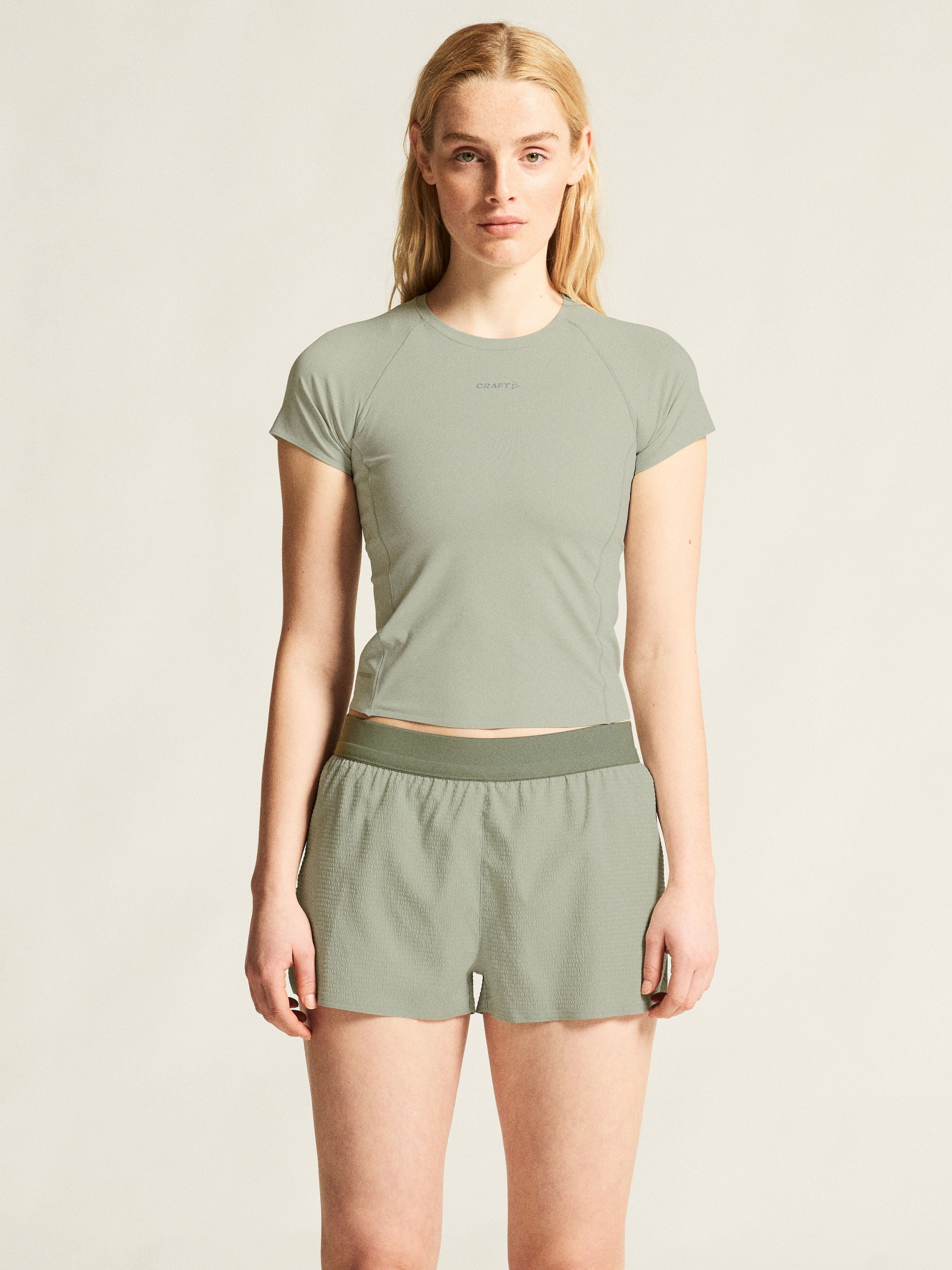Women's Hypervent Cropped Tee - Pigeon - Image 2