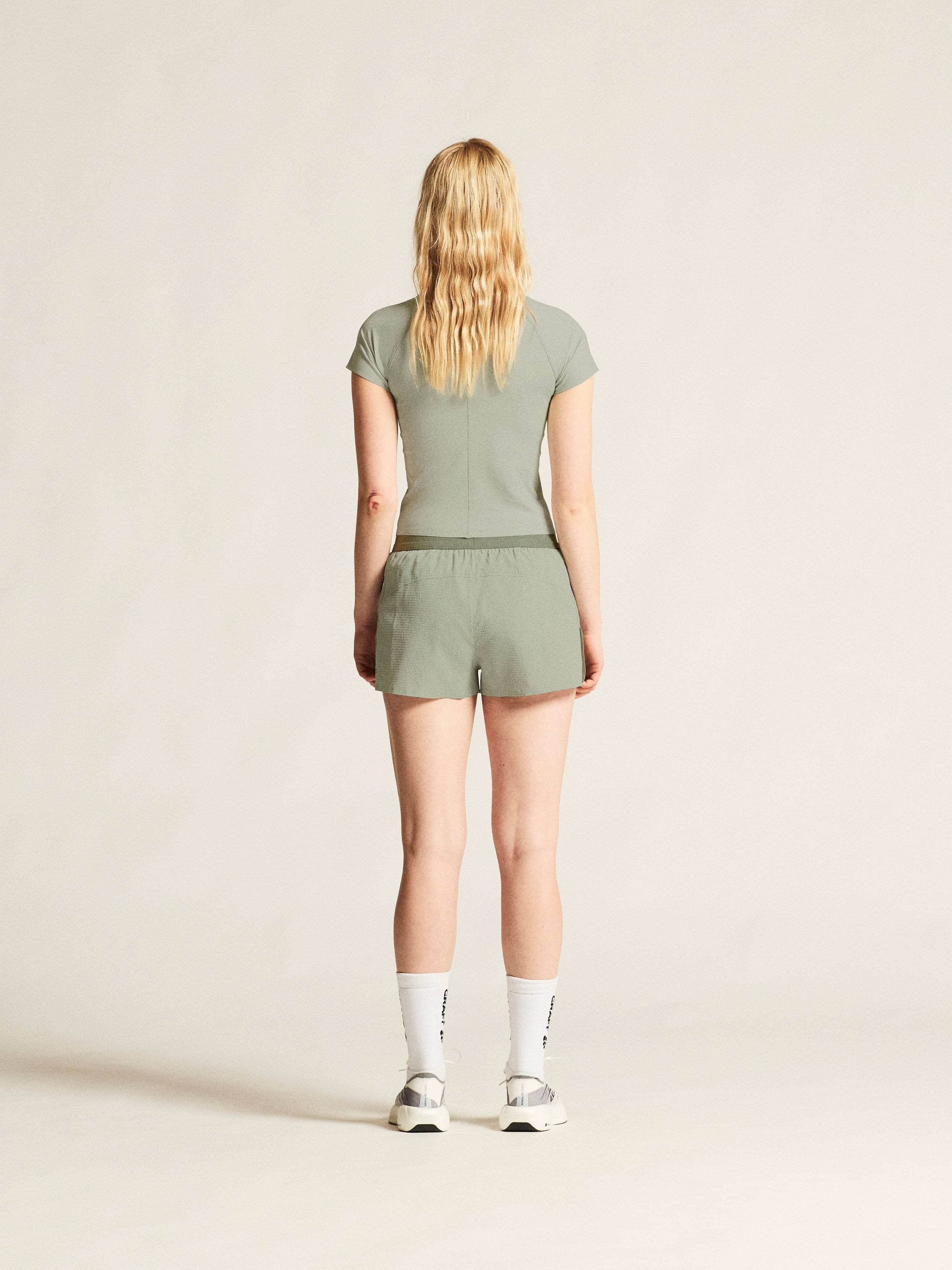 Women's Hypervent Cropped Tee - Pigeon - Image 5