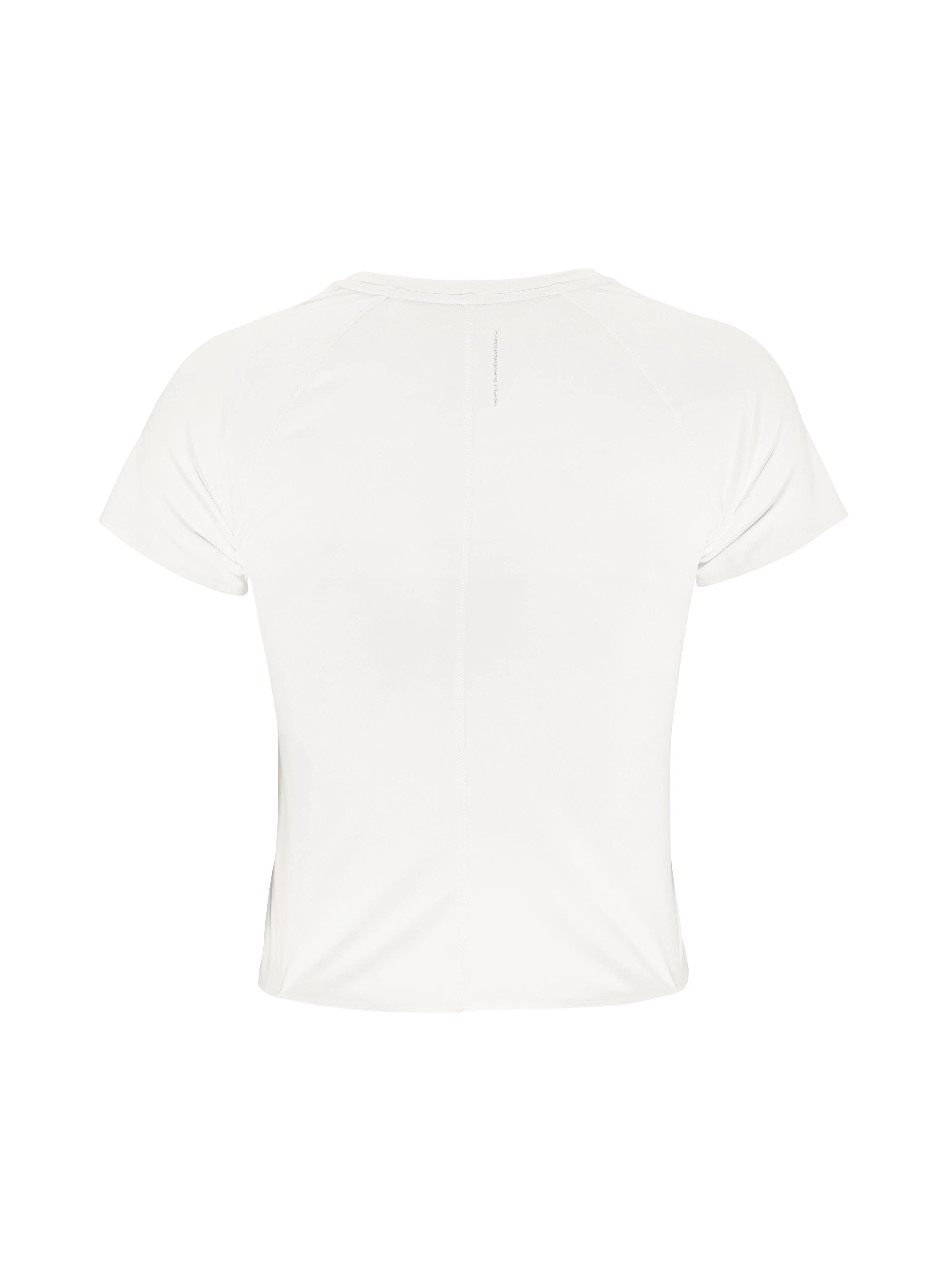 Women's Hypervent Cropped Tee - White - Image 8