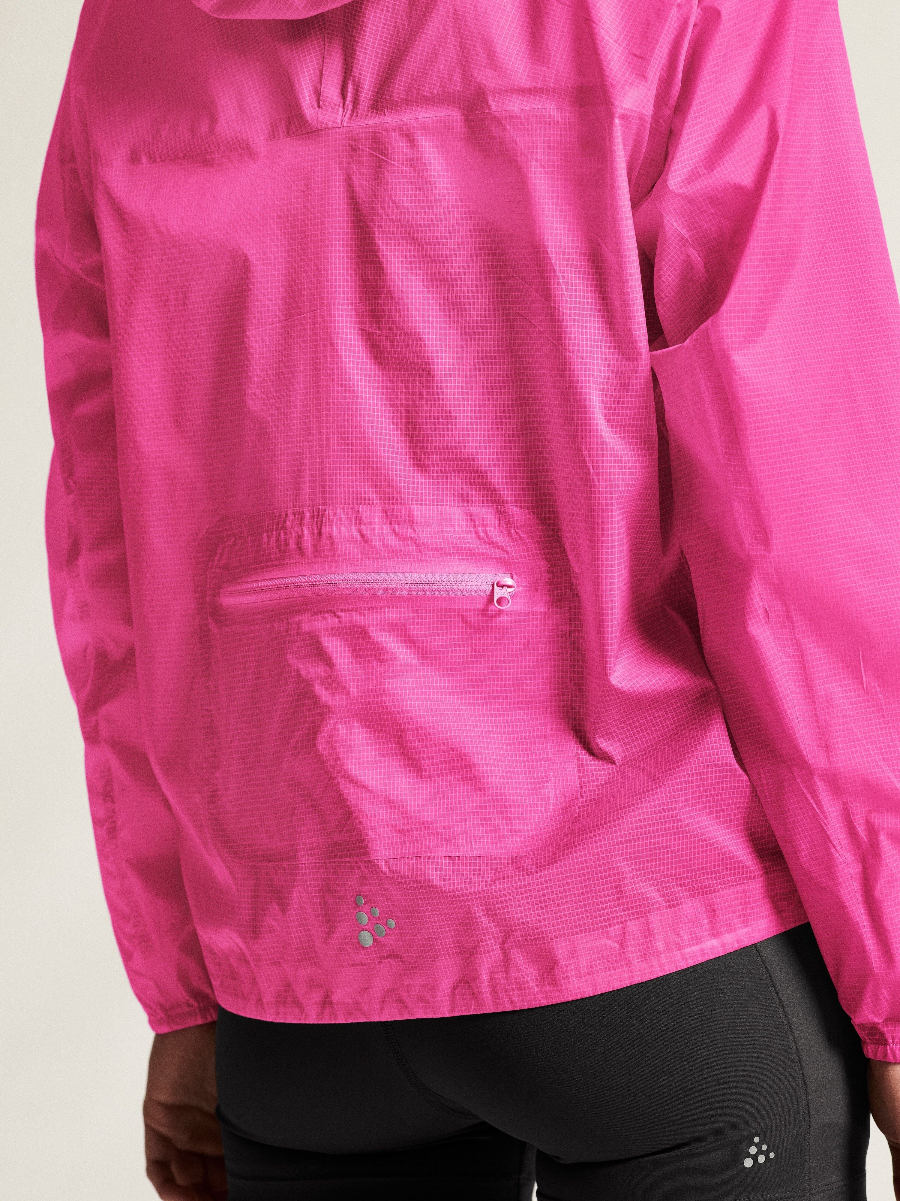Women's Hypervent Light Wind Jacket - Magenta - Image 5