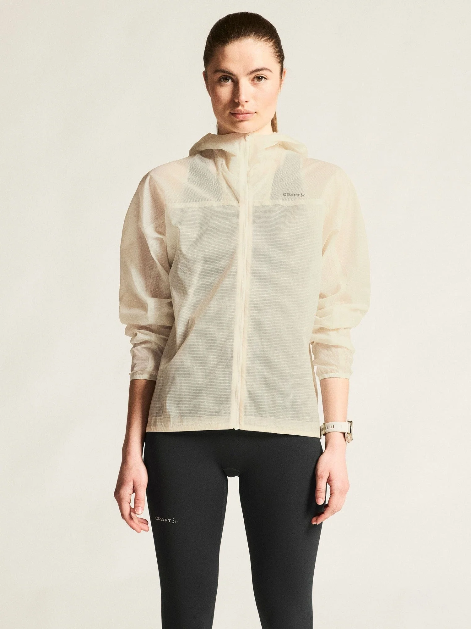Women's Hypervent Light Wind Jacket - Tofu - Image 2