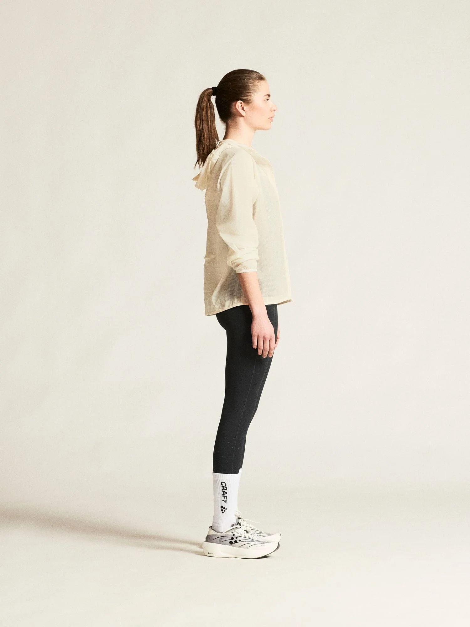 Women's Hypervent Light Wind Jacket - Tofu - Image 6