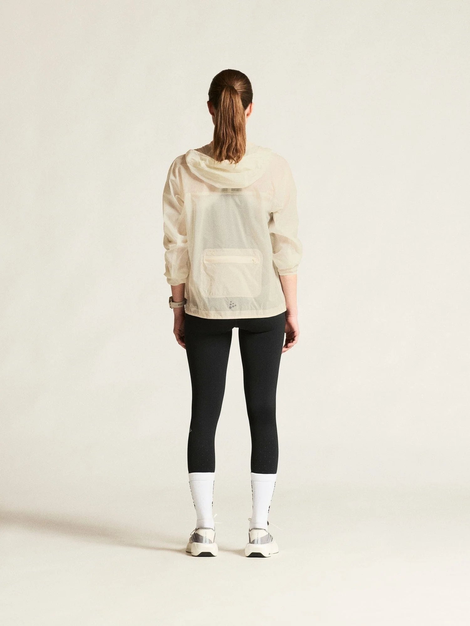 Women's Hypervent Light Wind Jacket - Tofu - Image 7