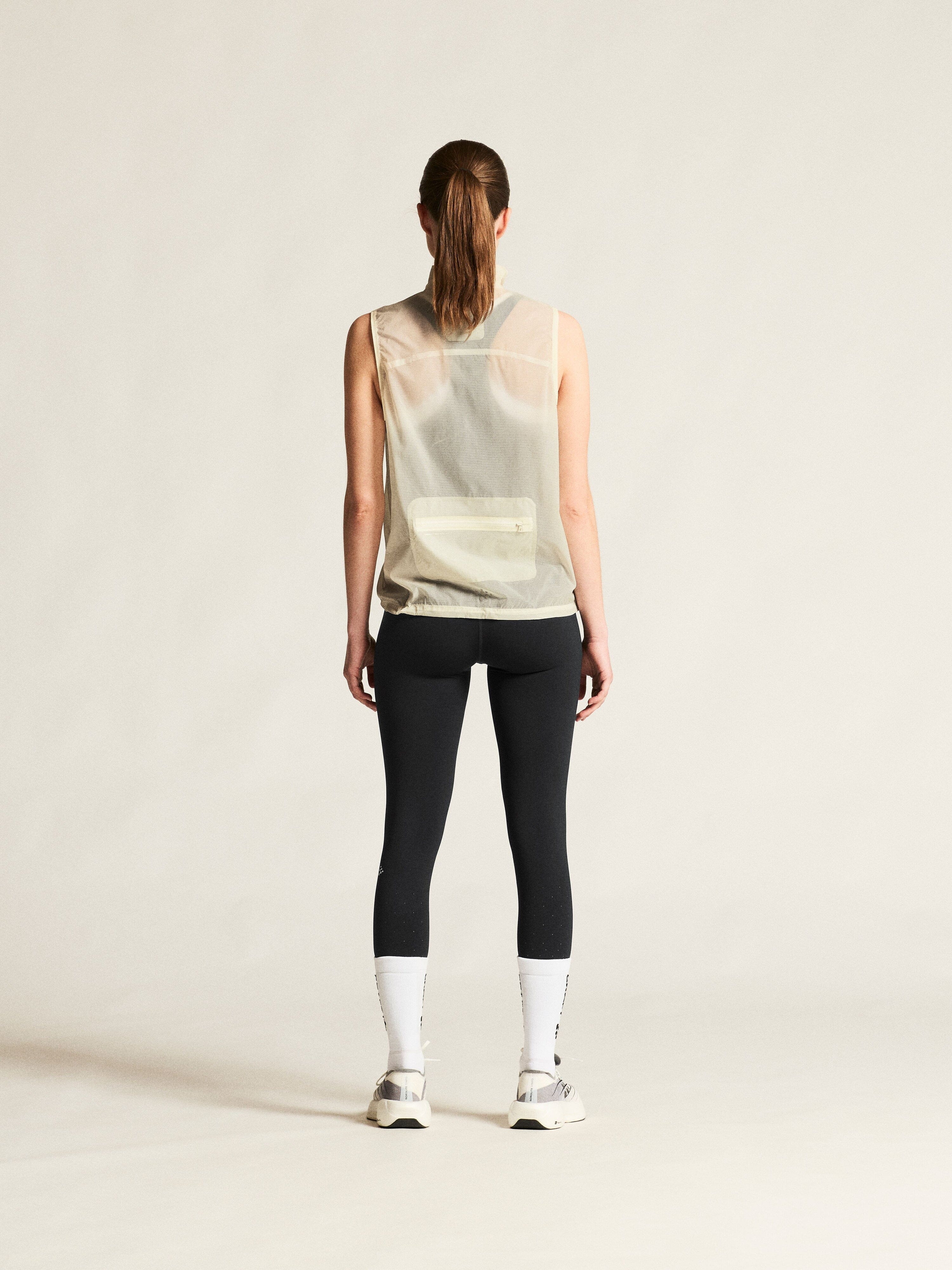 Women's Hypervent Light Wind Vest - Tofu - Image 6