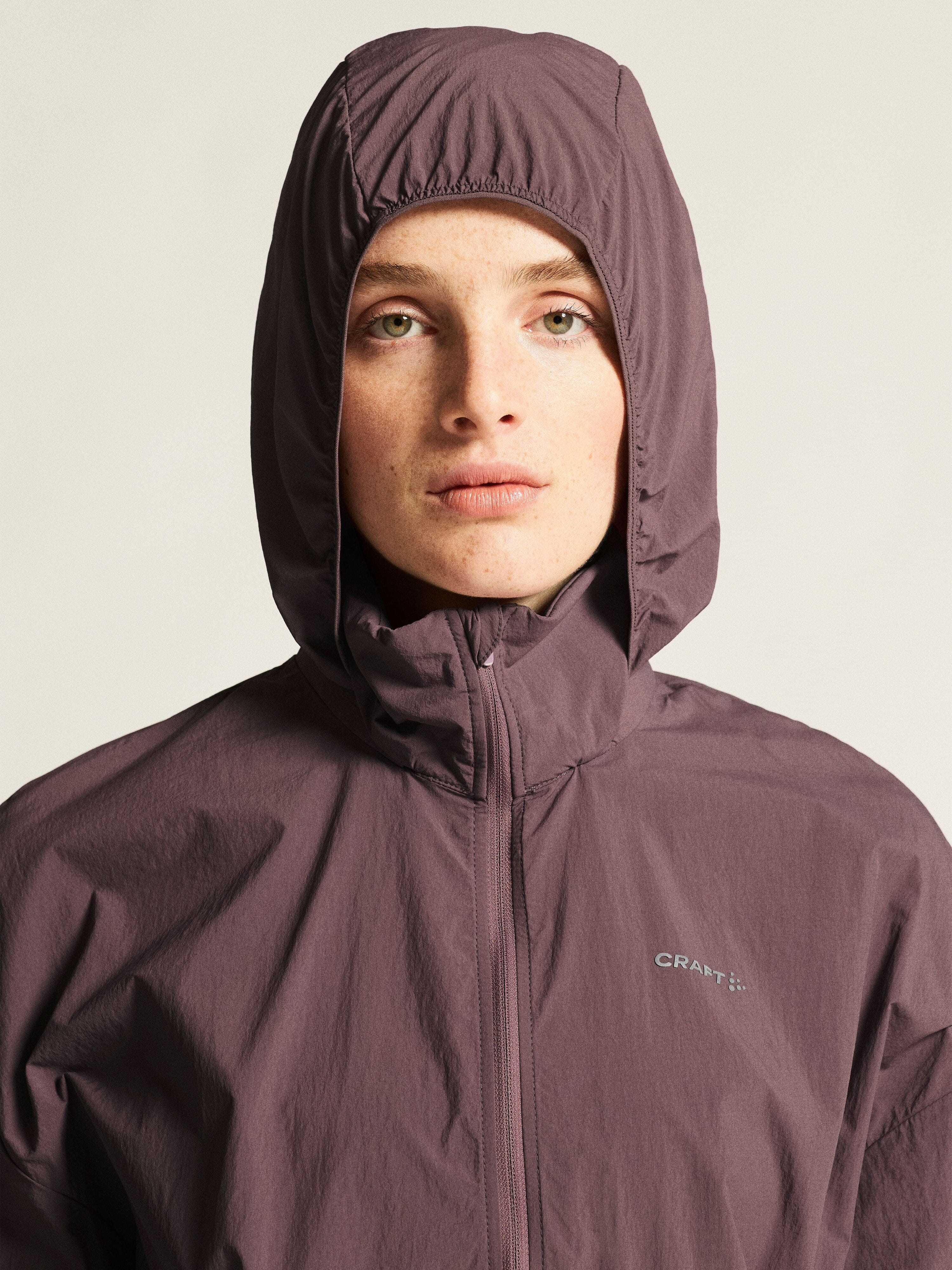 Women's Hypervent Oversized Wind Jacket - Flint - Image 5