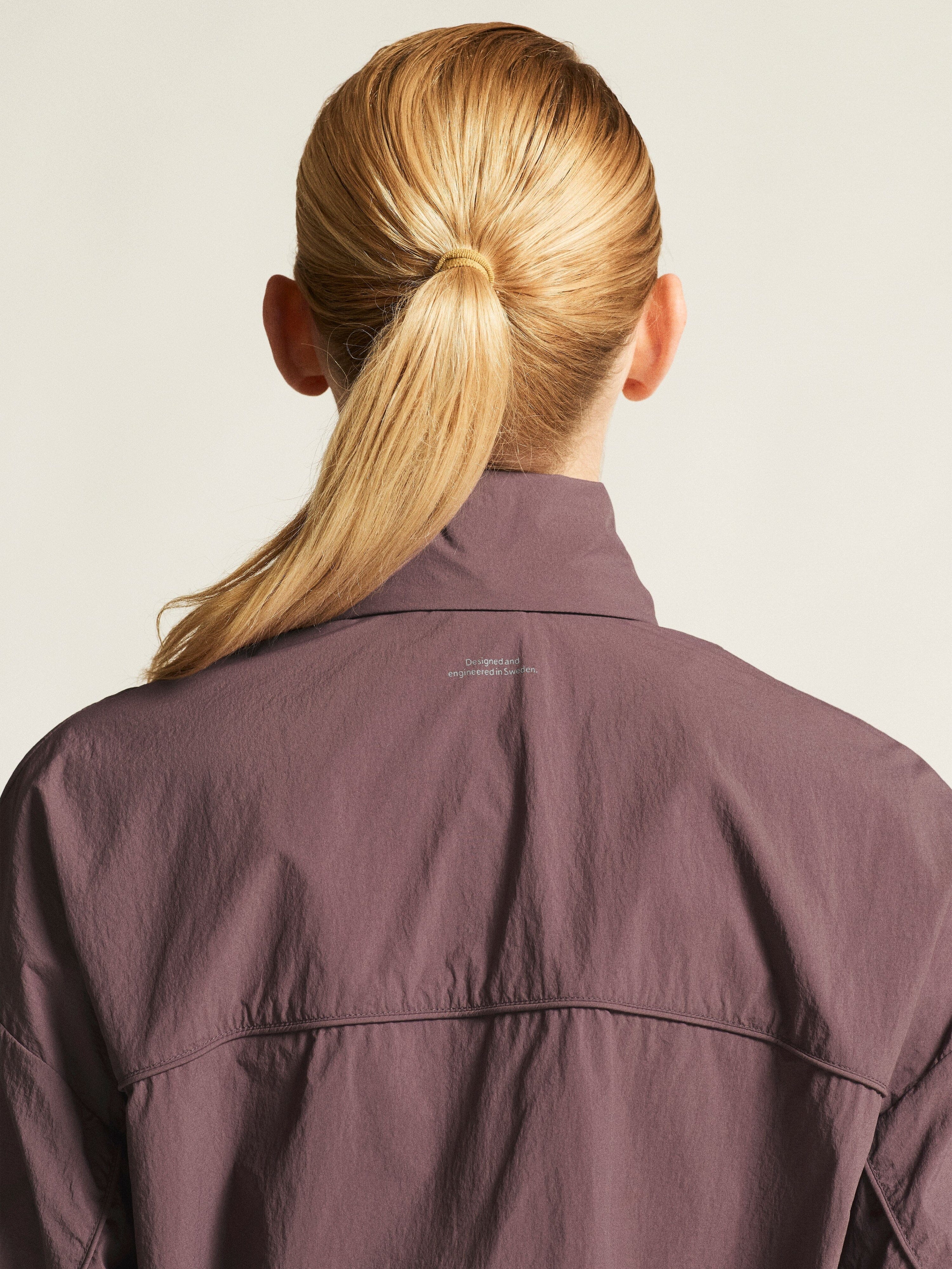 Women's Hypervent Oversized Wind Jacket - Flint - Image 6