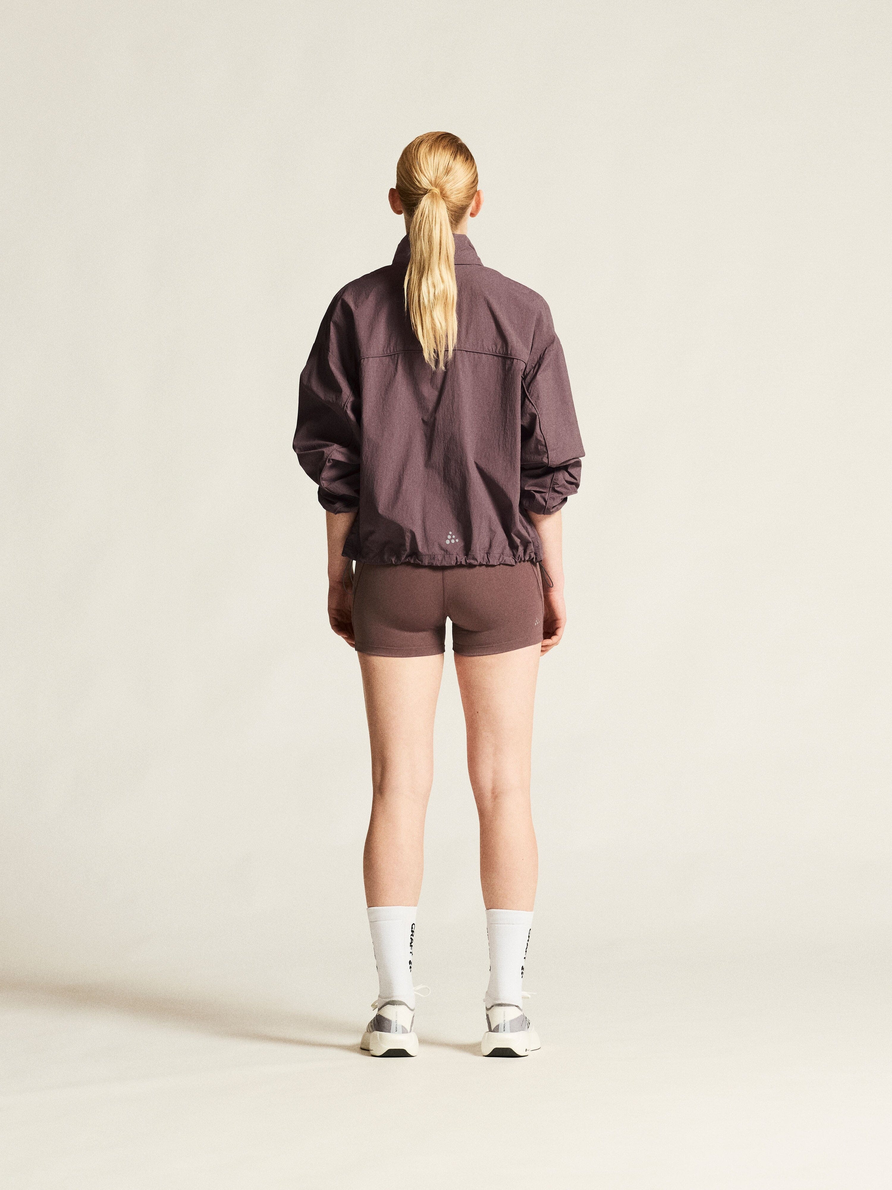 Women's Hypervent Oversized Wind Jacket - Flint - Image 9
