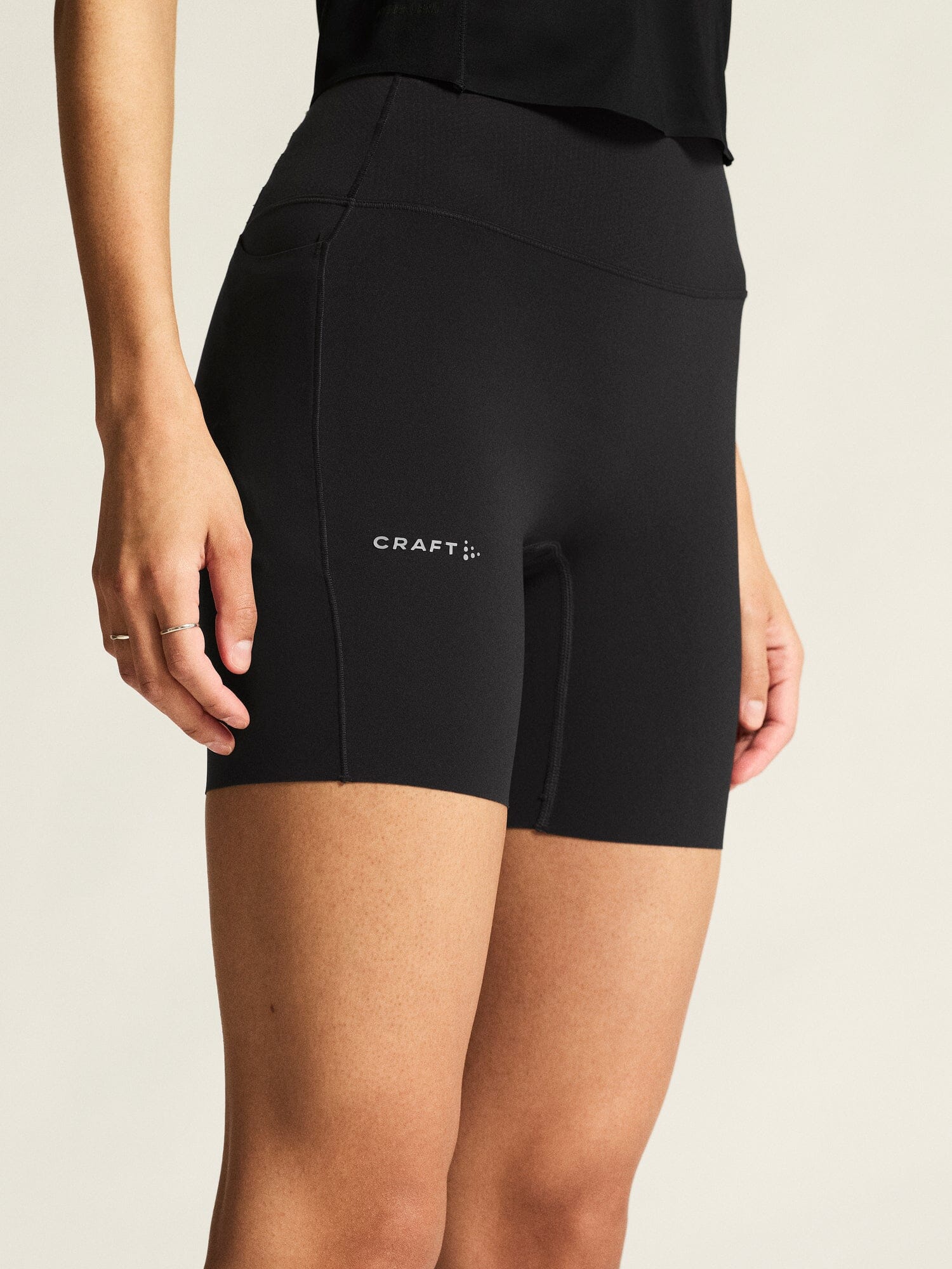 Women's Hypervent Short Tights - Black - Image 3