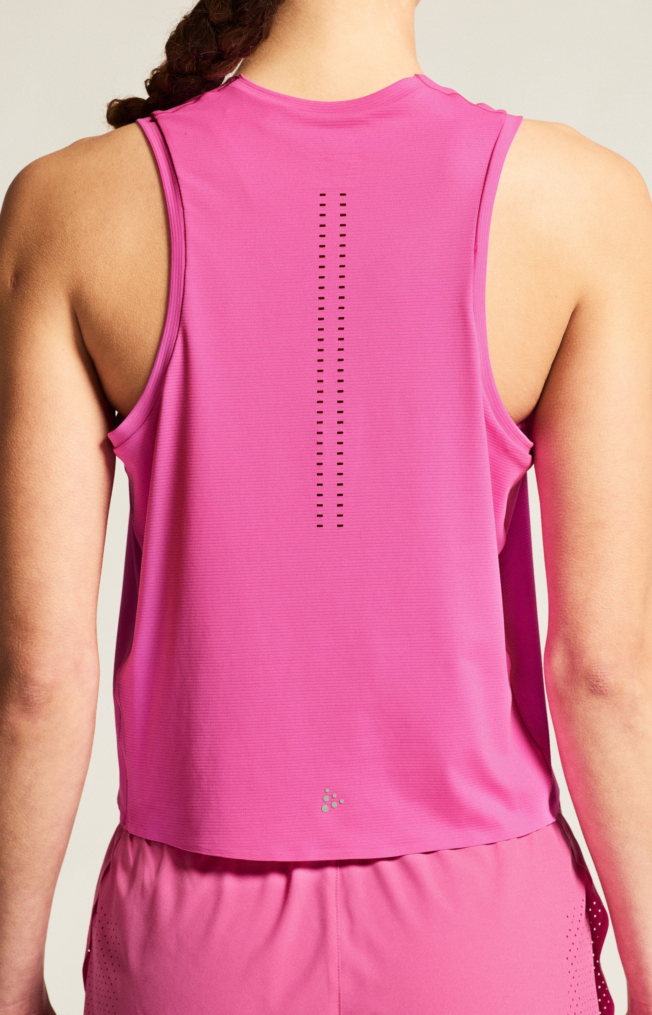 Women's Hypervent Singlet - Magenta - Image 4