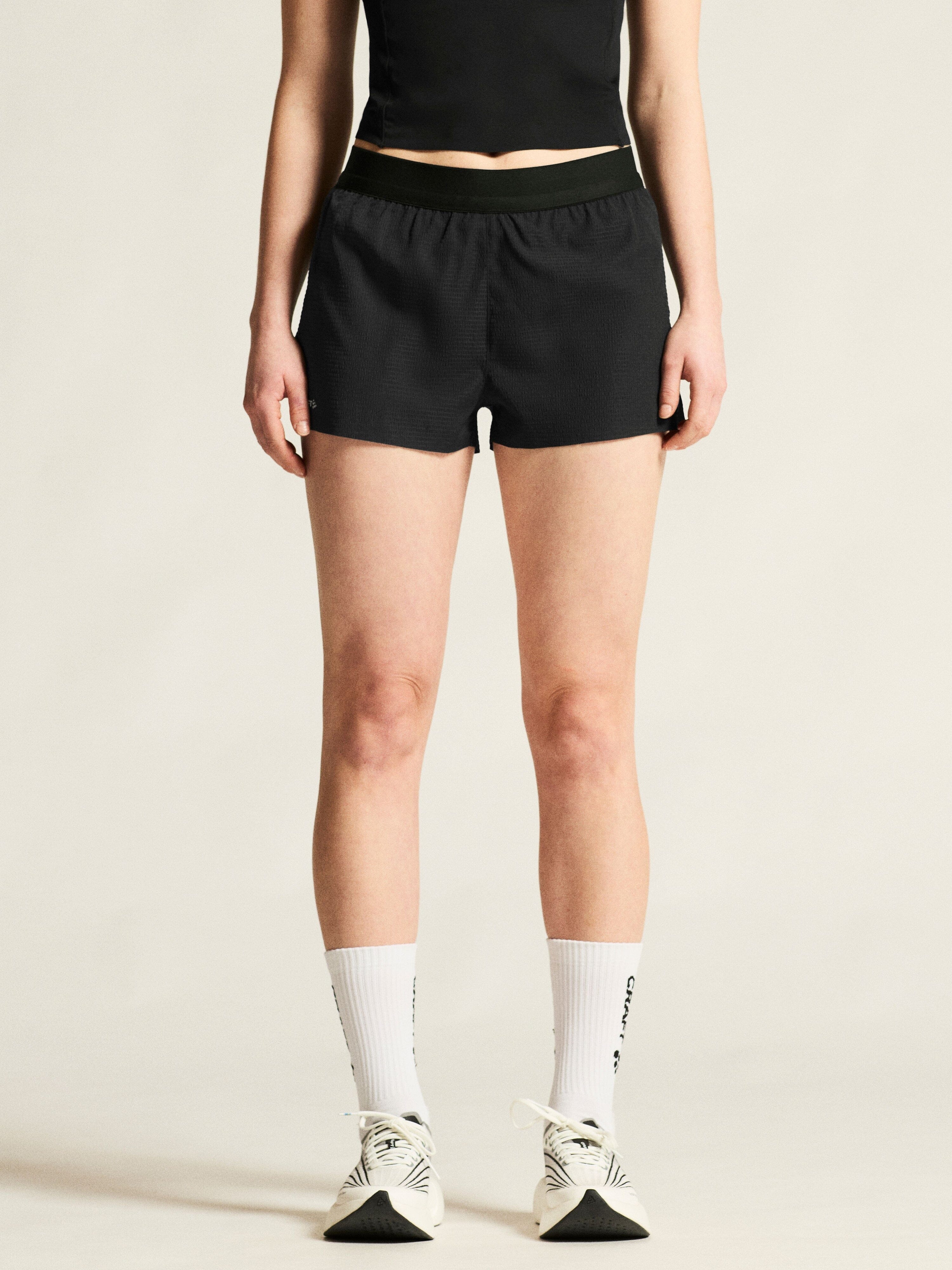 Women's Hypervent Structure Shorts - Black - Image 2