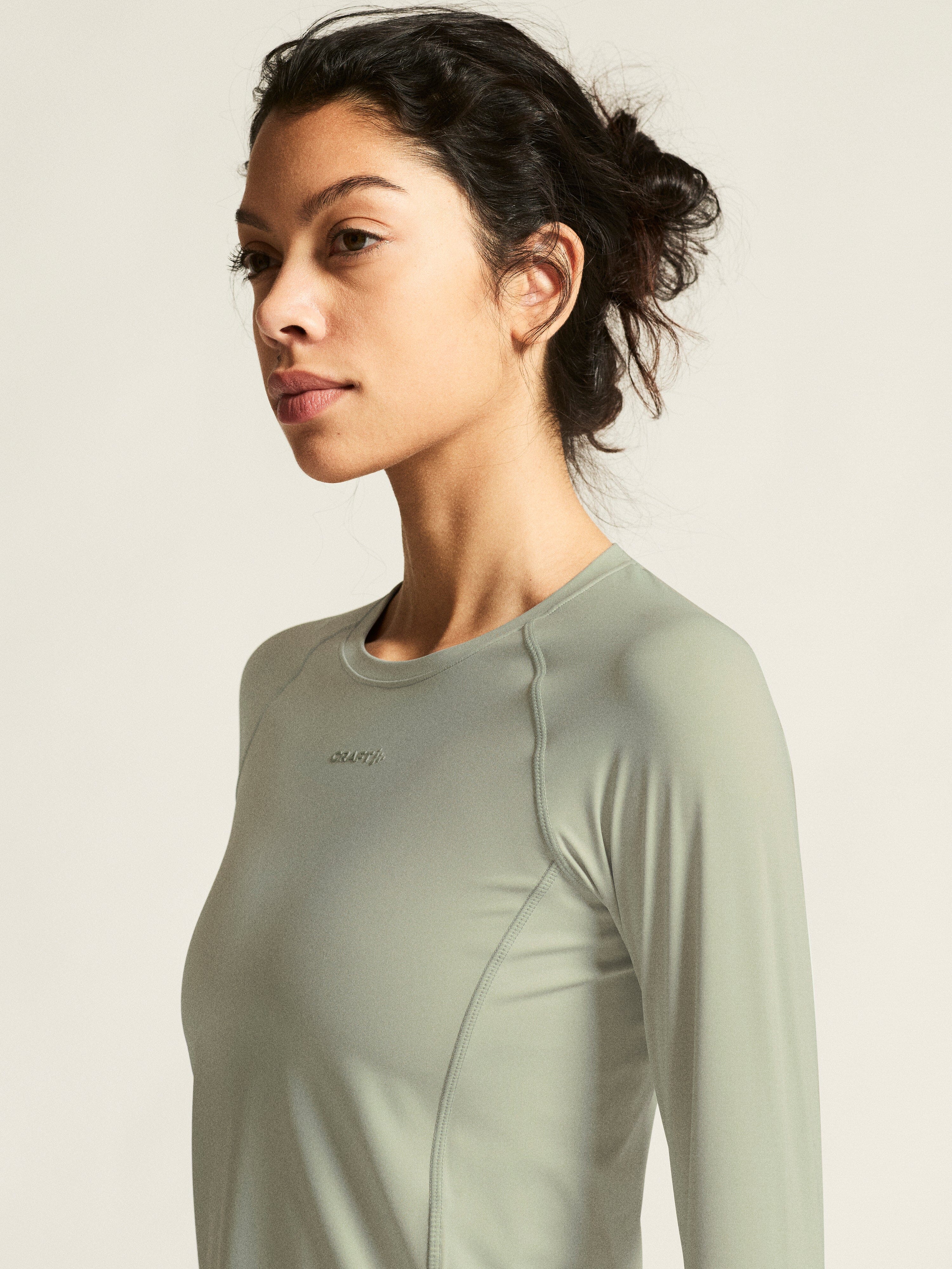 Women's Hypervent Tight Longsleeve - Pigeon - Image 3