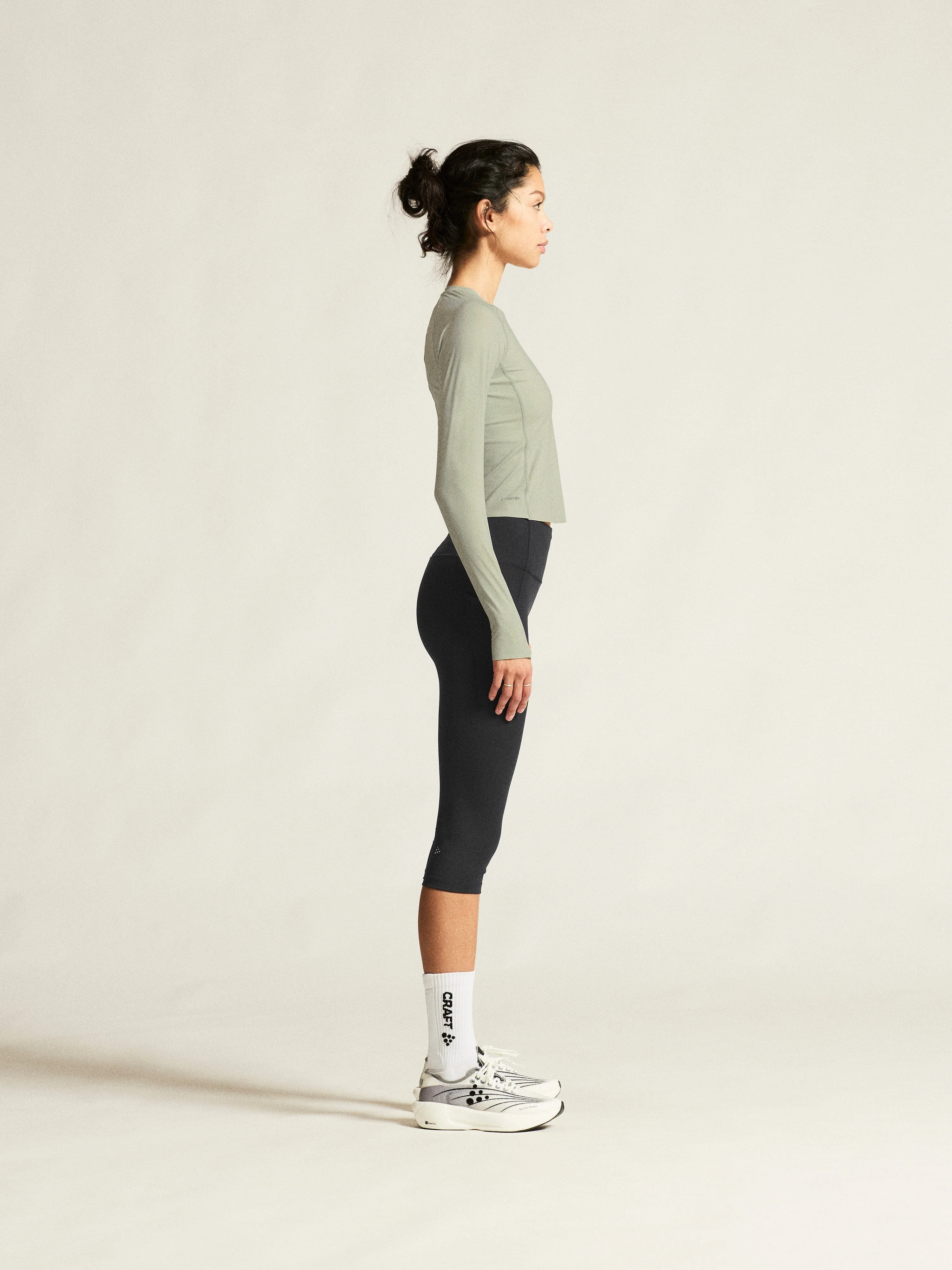 Women's Hypervent Tight Longsleeve - Pigeon - Image 5