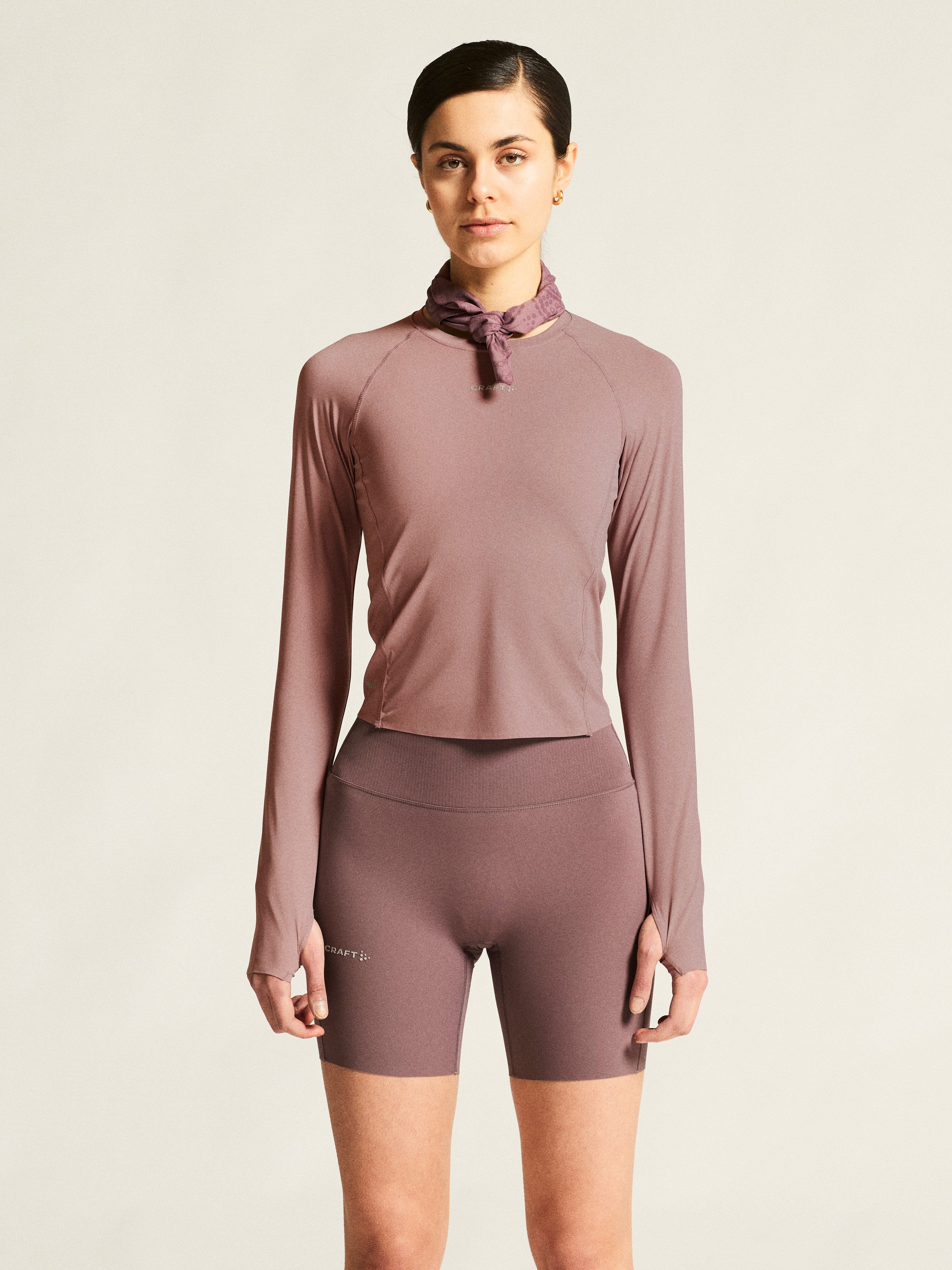 Women's Hypervent Tight Longsleeve - Potpurri - Image 2