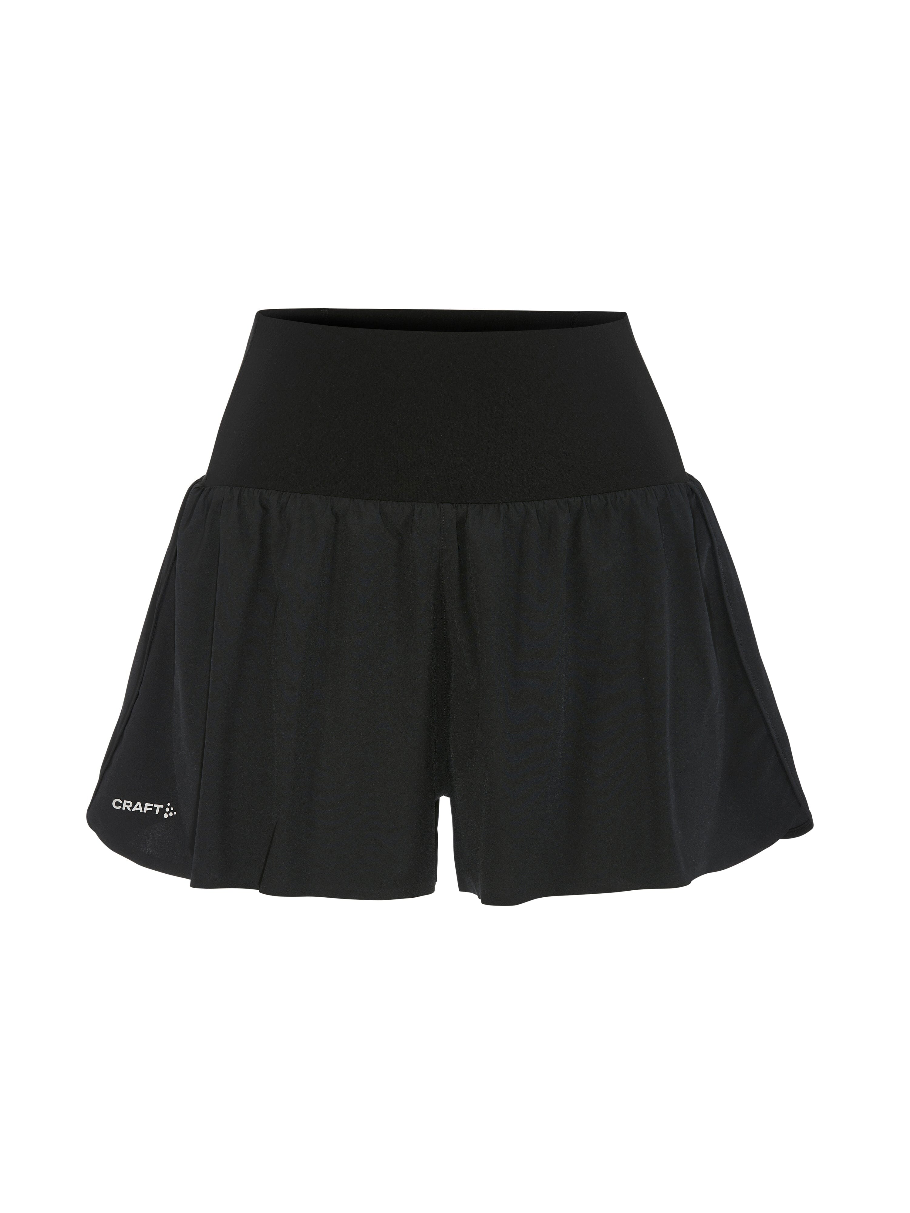 Women's Hypervent Wide Shorts - Black - Image 8
