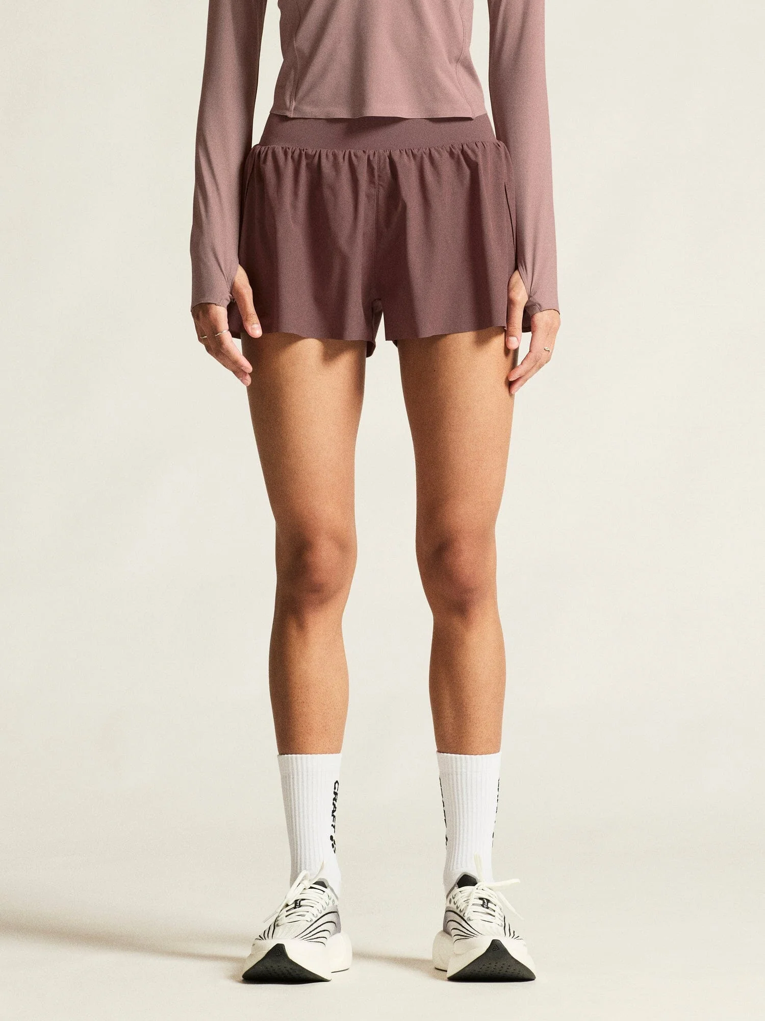 Women's Hypervent Wide Shorts - Flint - Image 2