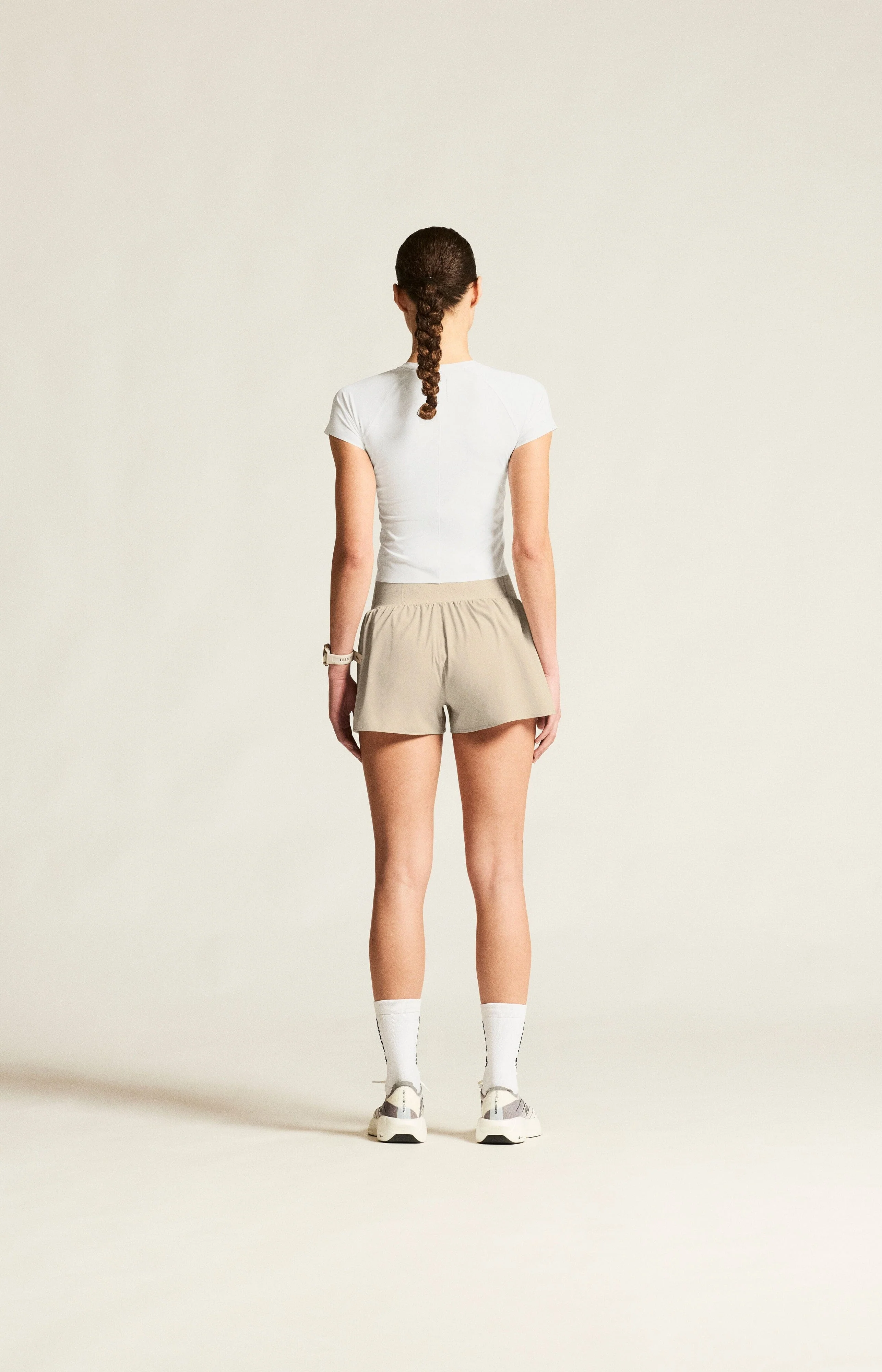 Women's Hypervent Wide Shorts - Plaster - Image 7