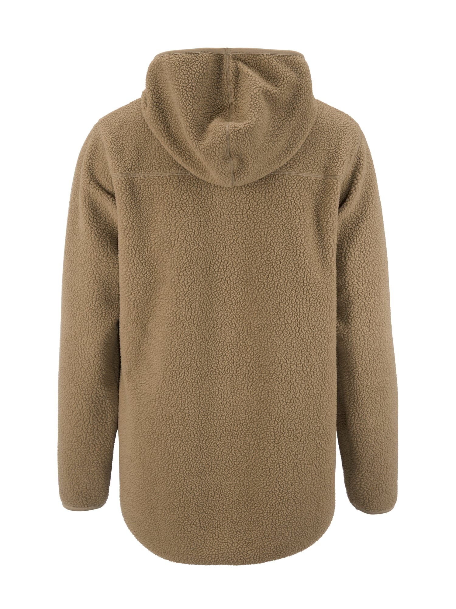 Women's Join Pile Fleece Full-Zip Hood - Taupe - Image 11