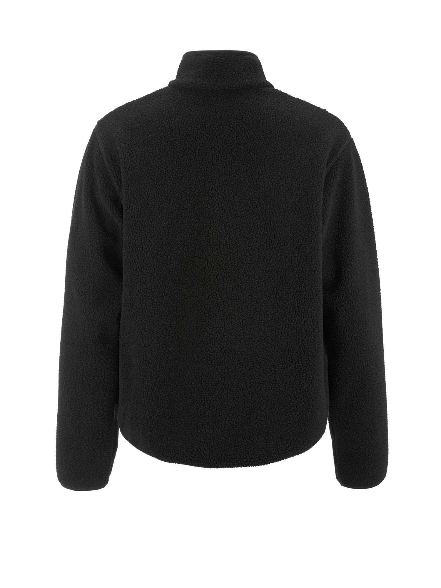 Women's Join Pile Fleece Half-Zip - Black - Image 9
