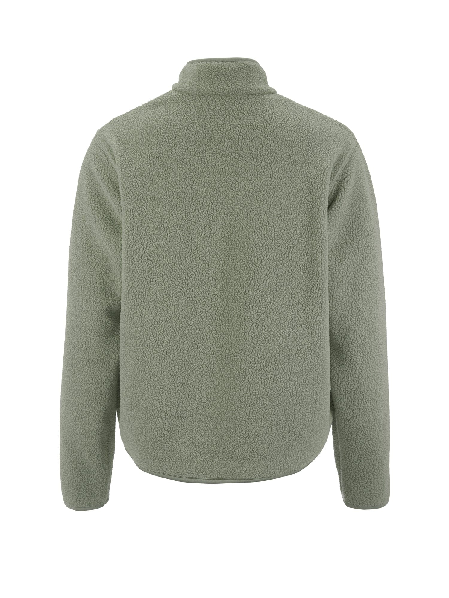 Women's Join Pile Fleece Half-Zip - Leaf - Image 2