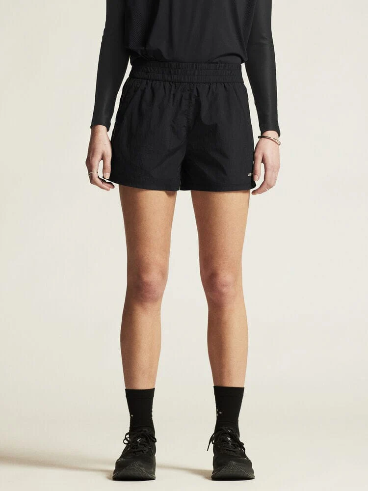 Women's Join Wind Shorts - Black - Image 2