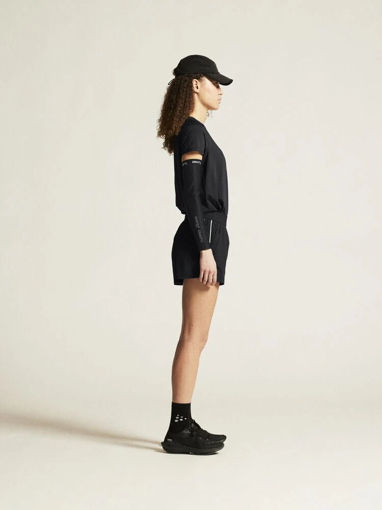 Women's Join Wind Shorts - Black - Image 6