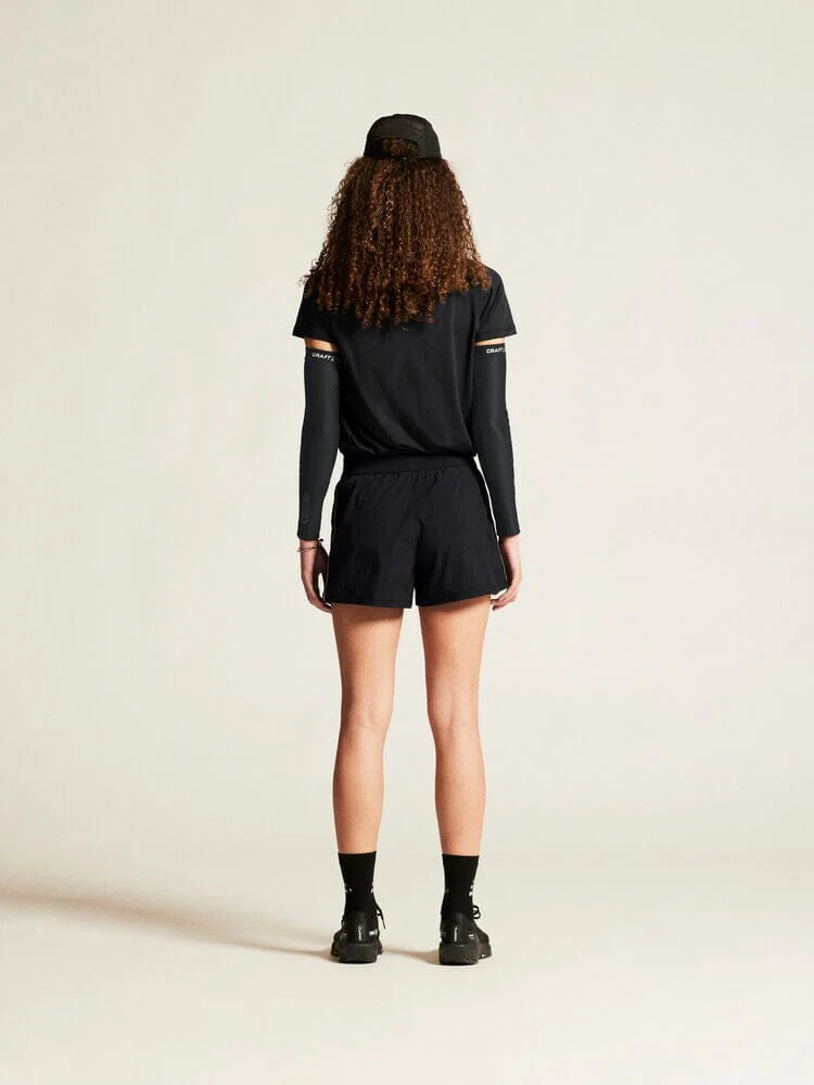 Women's Join Wind Shorts - Black - Image 7
