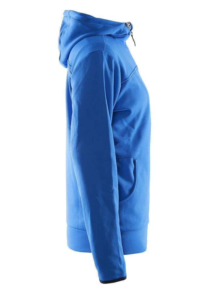 Women's Leisure Full Zip Hood - SWEDEN BLUE - Image 4