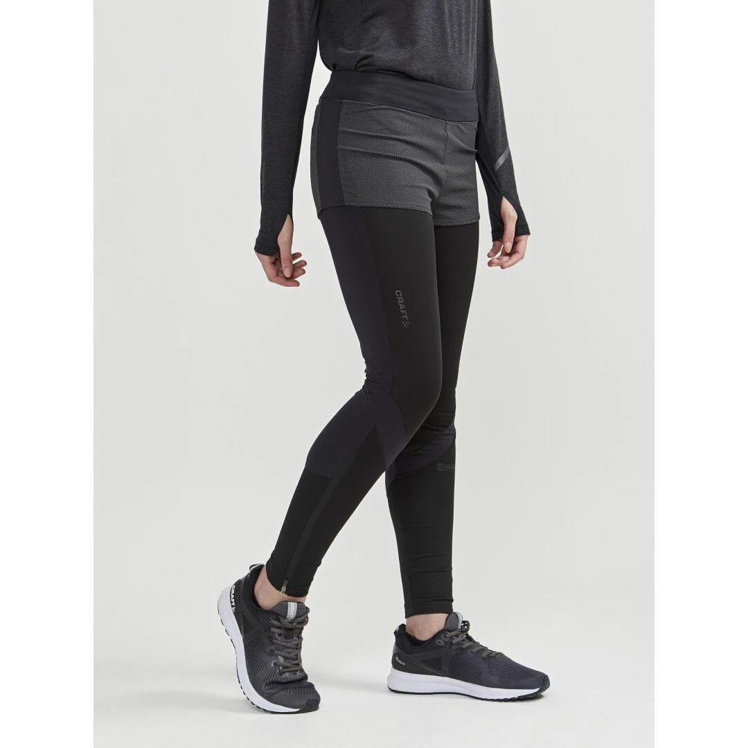 Women's Lumen Hydro Tights - Black - Image 3