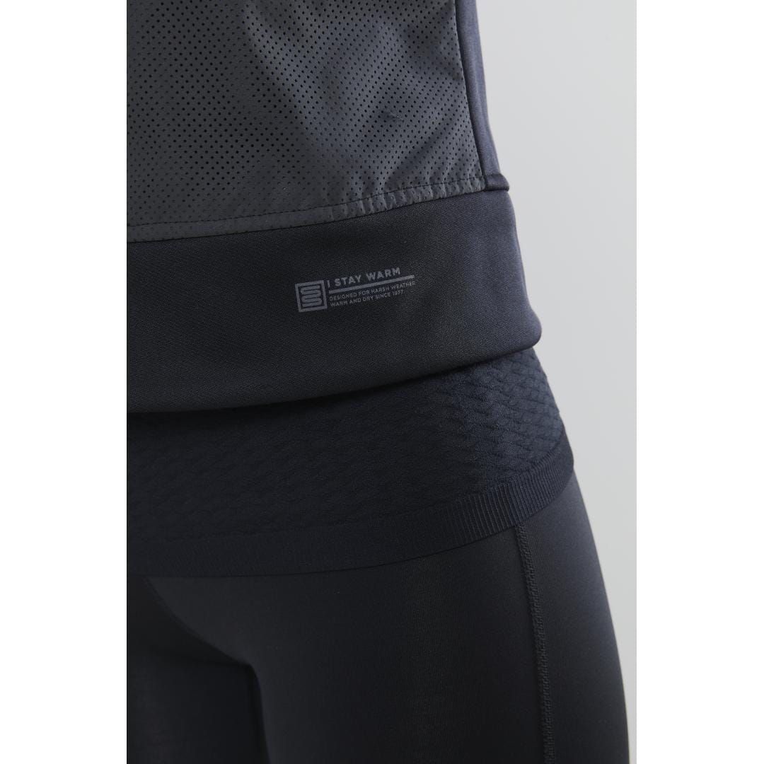 Women's Lumen Zubzero Body Warmer Vest - Black - Image 9