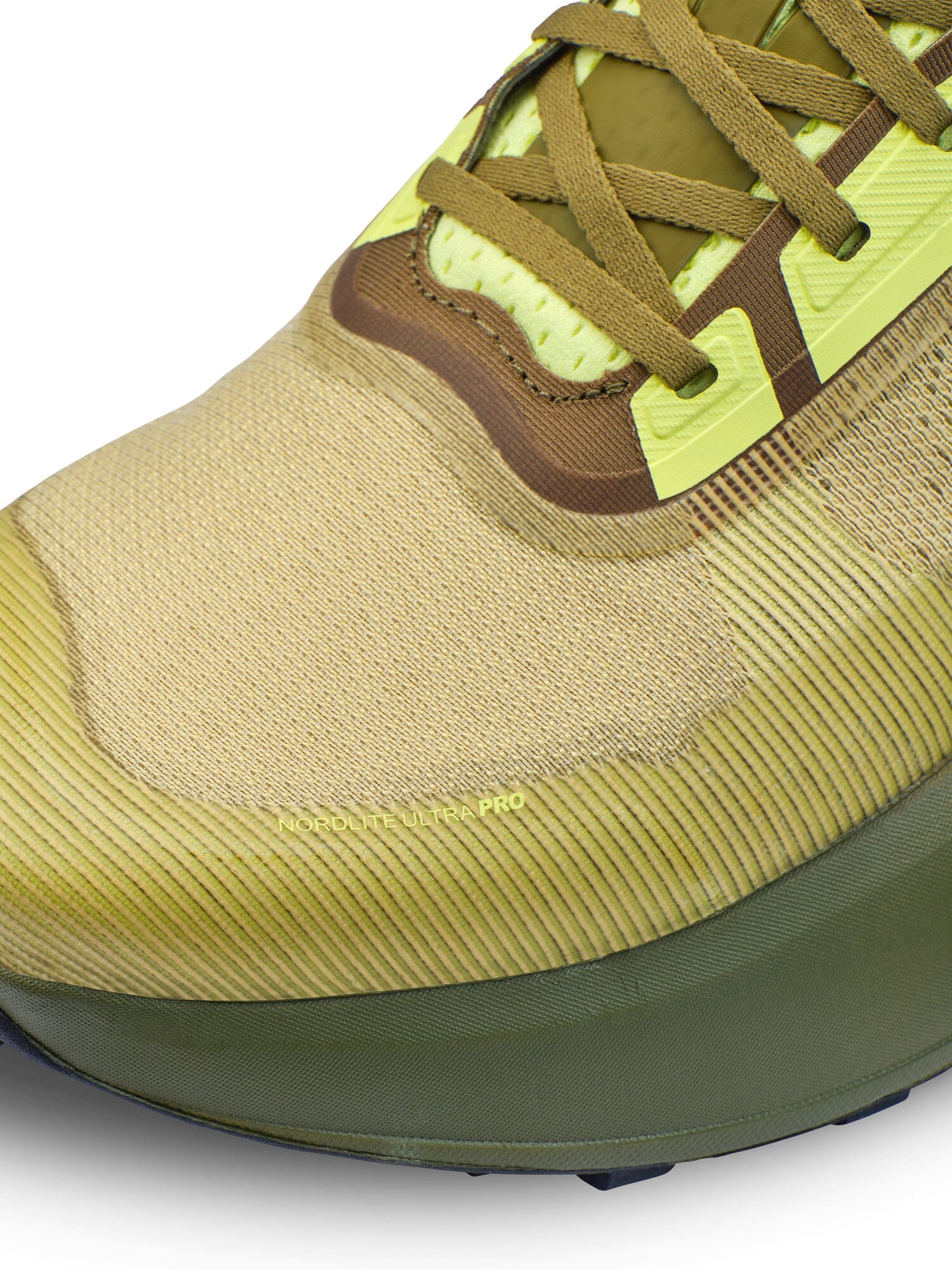 Women's Nordlite Ultra Pro Gravel Running Shoe - Leaf/Contrast Yellow - Image 3