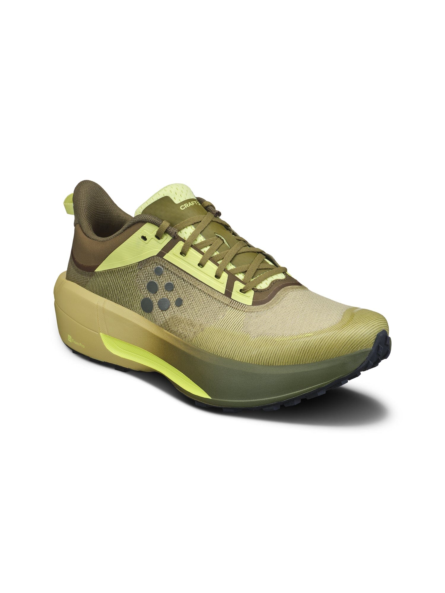Women's Nordlite Ultra Pro Gravel Running Shoe - Leaf/Contrast Yellow - Image 5