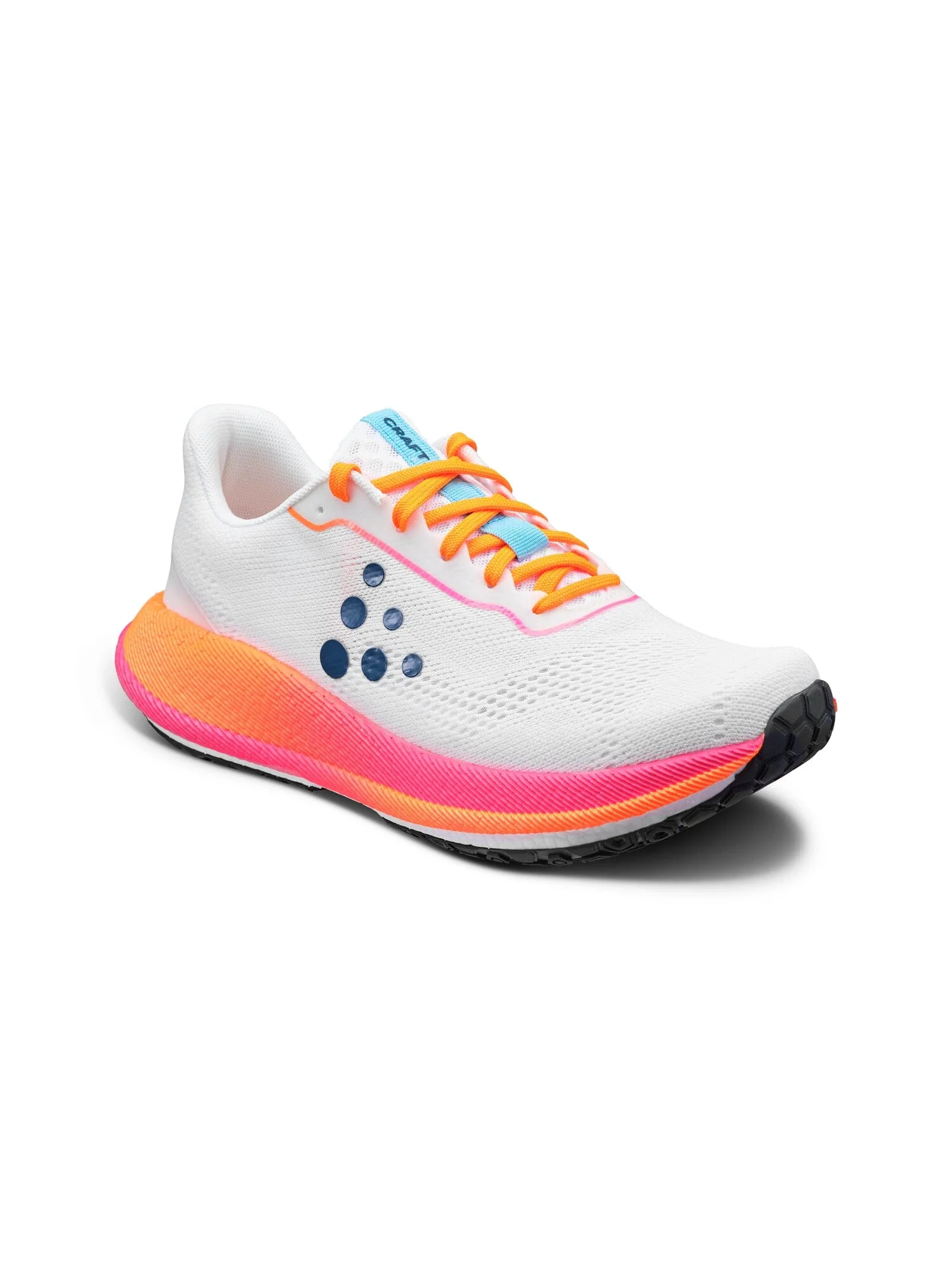 Women's Pacer 2 Running Shoe - White/Flourange - Image 5