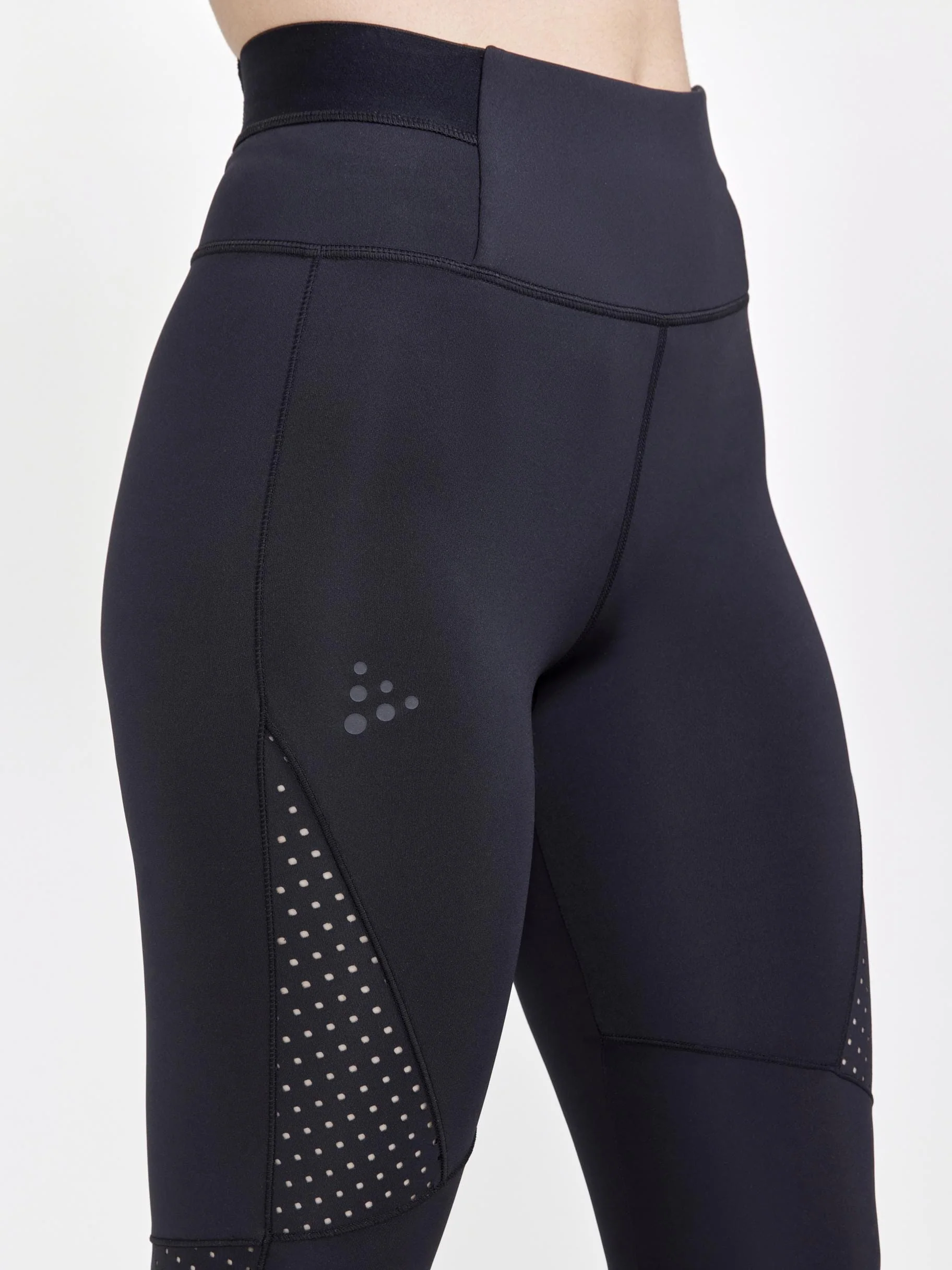 Women's Pro Charge Blocked Training Tights - Black - Image 4