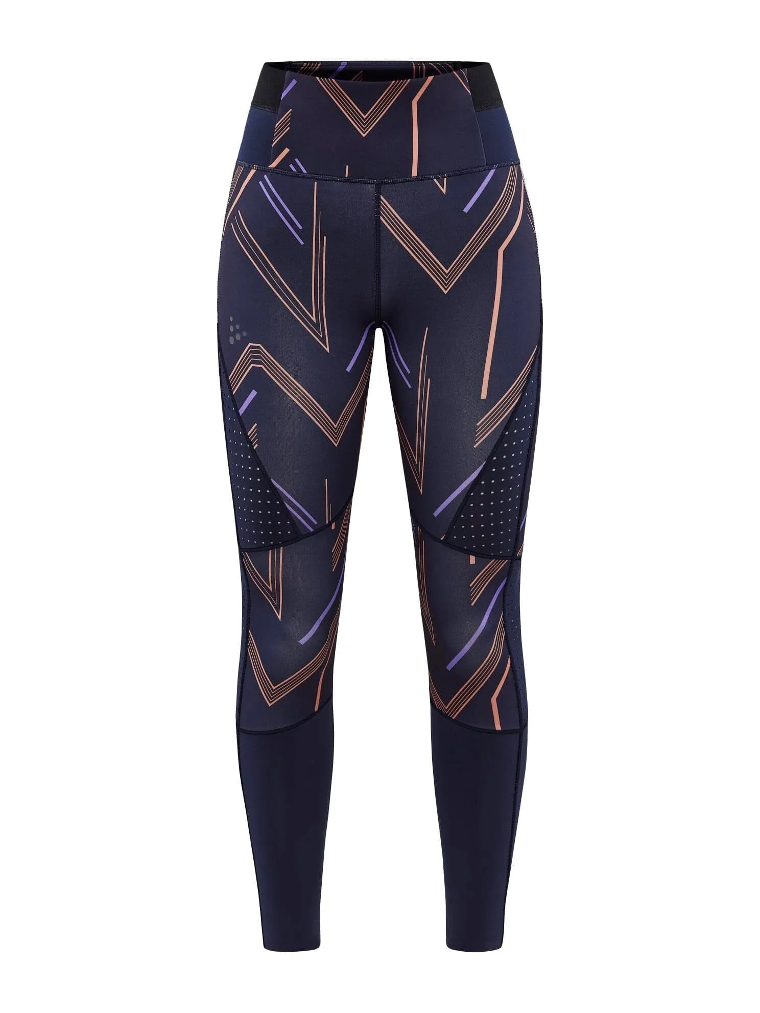 Women's Pro Charge Blocked Training Tights - BLAZE-CLIFF - Image 7