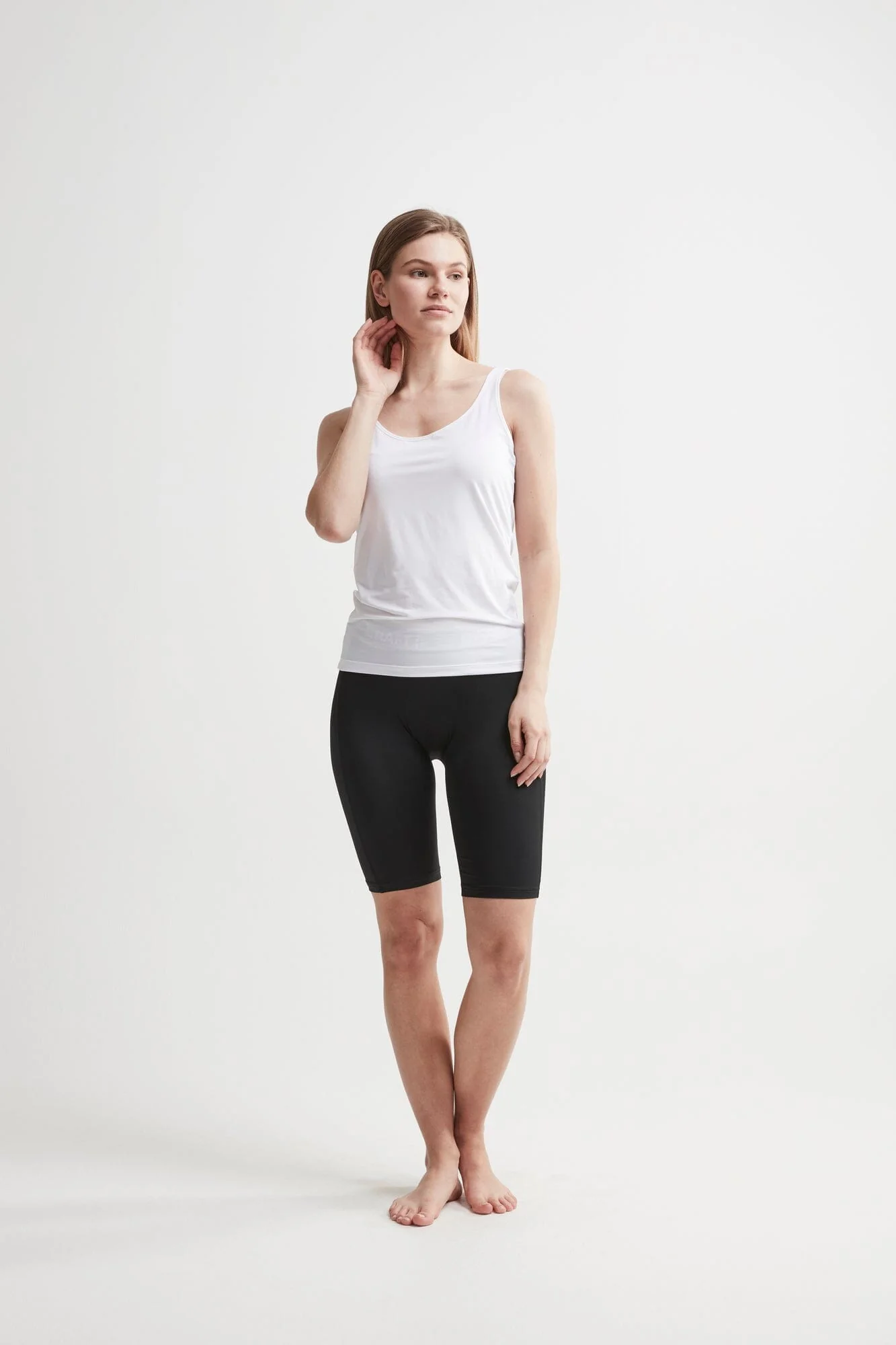 Women's Pro Control 9" Boxer - Black - Image 2