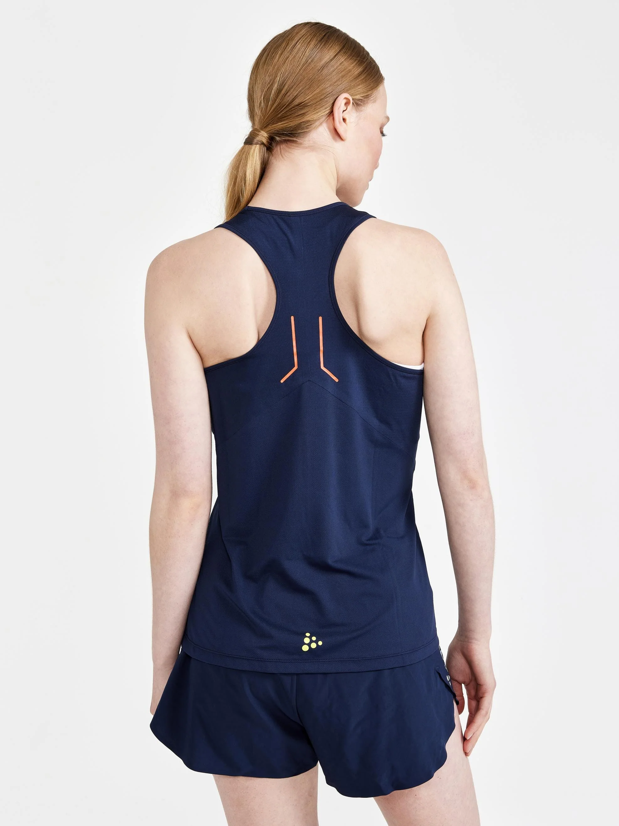 Women's Pro Dazzle Camo Running Singlet - BLAZE/P DAZZLE CAMO - Image 2
