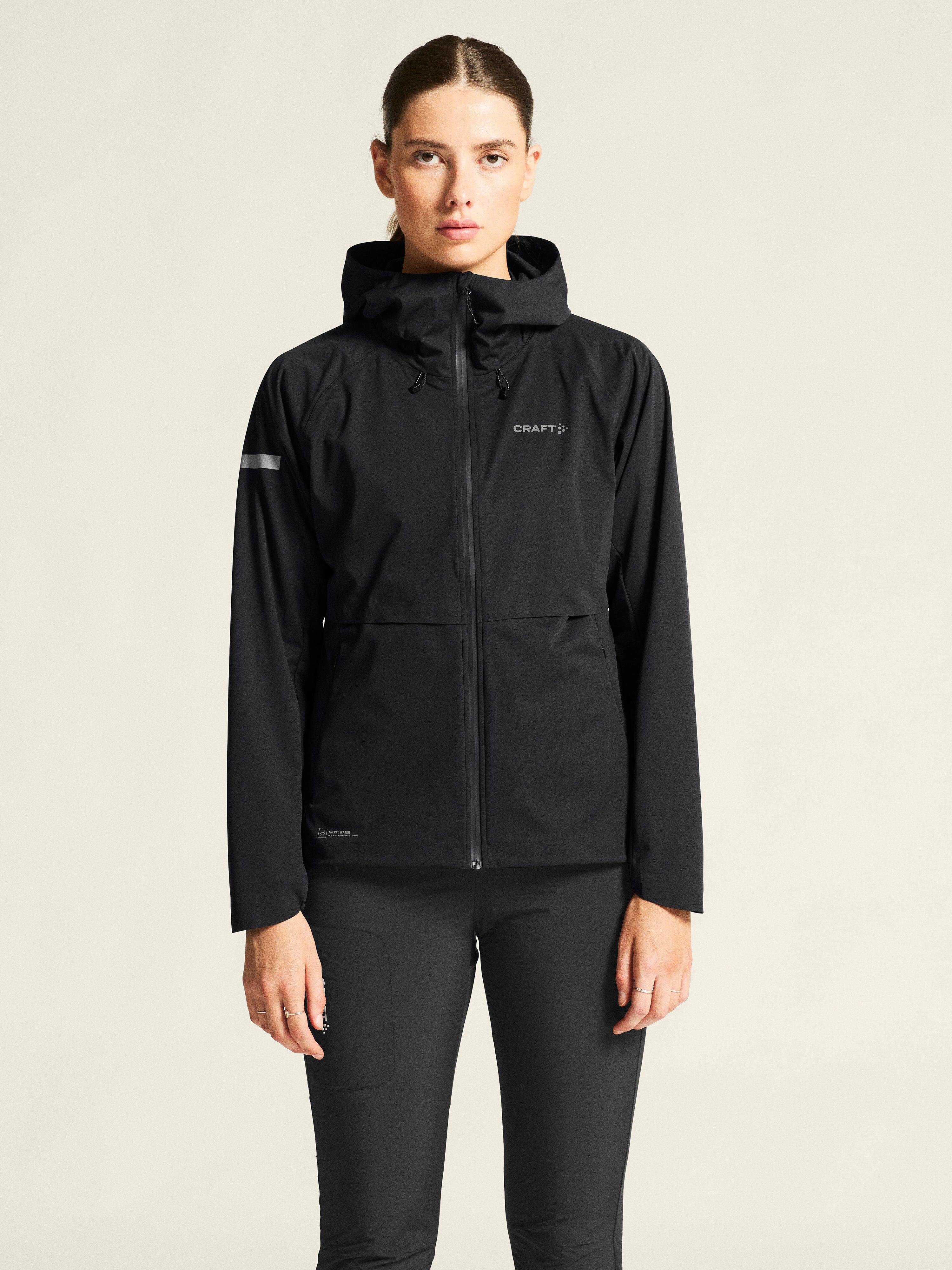 Women's Pro Hydro Jacket 3 - Black - Image 2