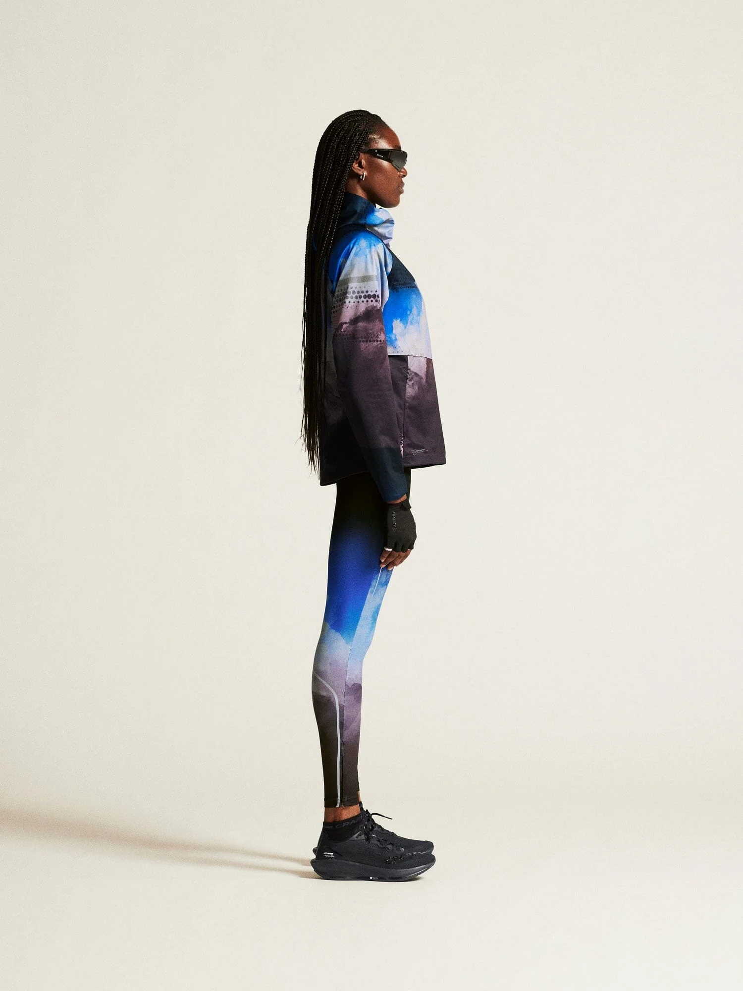 Women's Pro Hydro Jacket 3 - DK PLUM/MULTI - Image 6